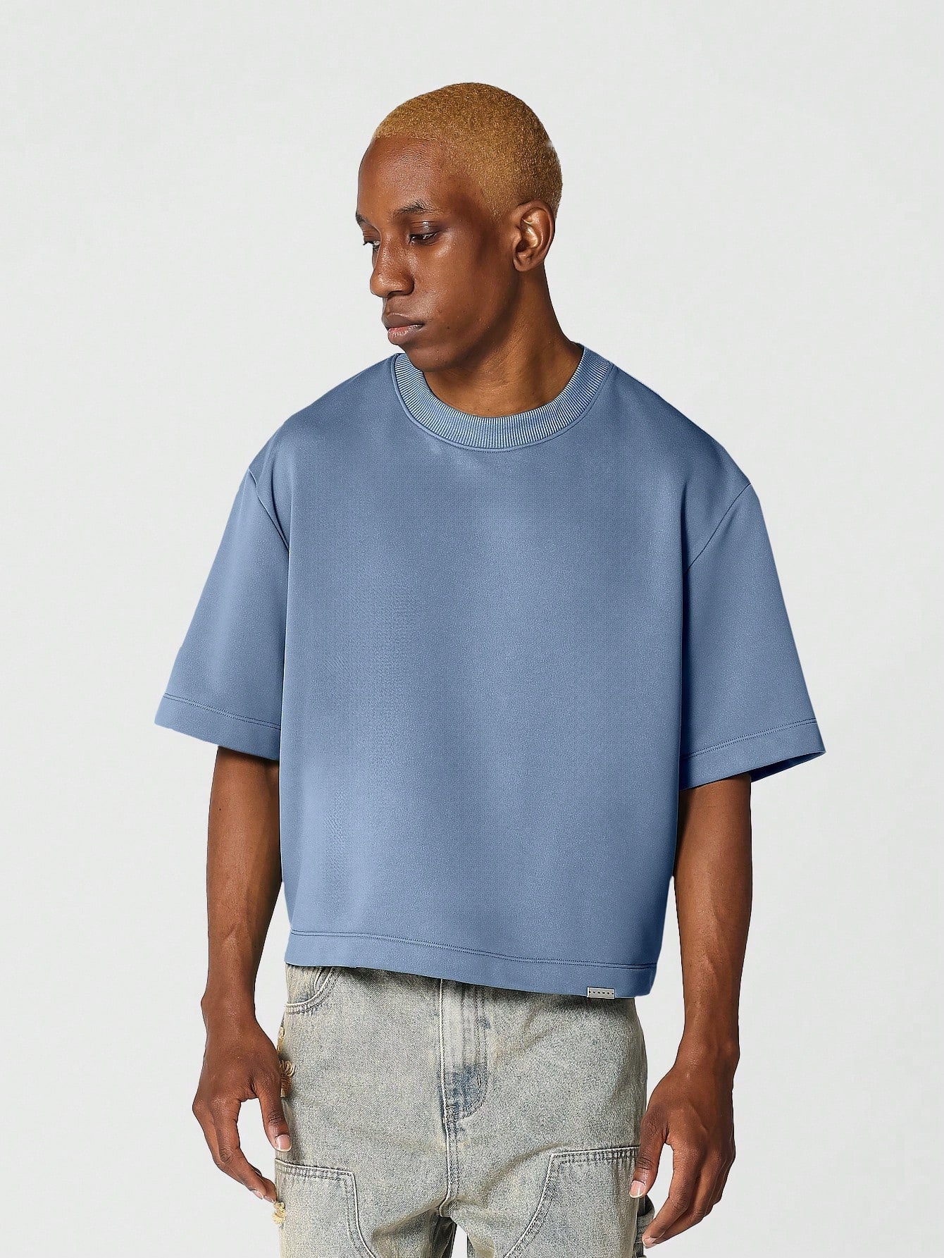 Crop Fit Premium Heavyweight Tee