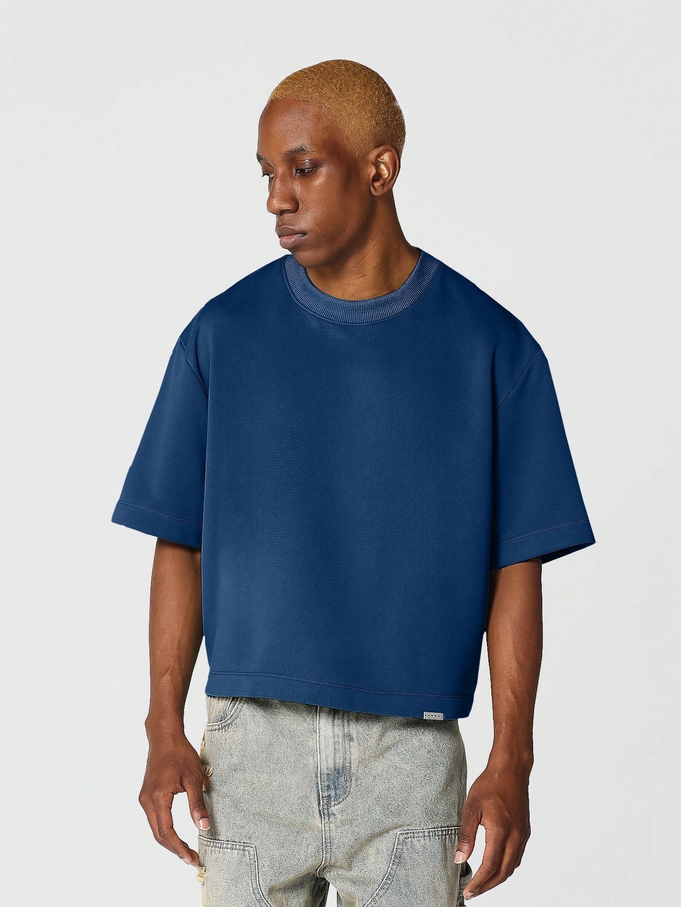 Crop Fit Premium Heavyweight Essential Tee