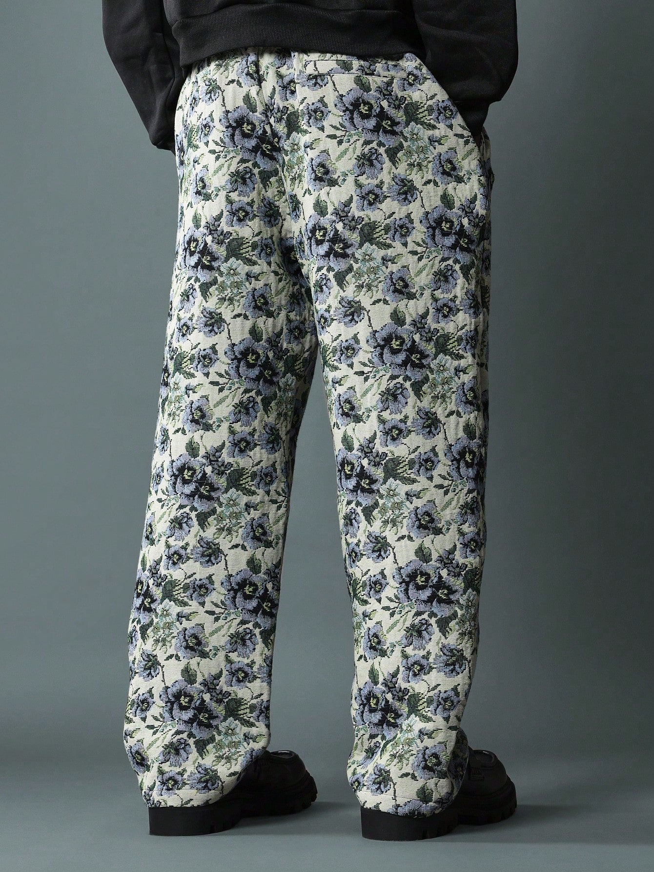 Skater Fit Pull On Tapestry Pants