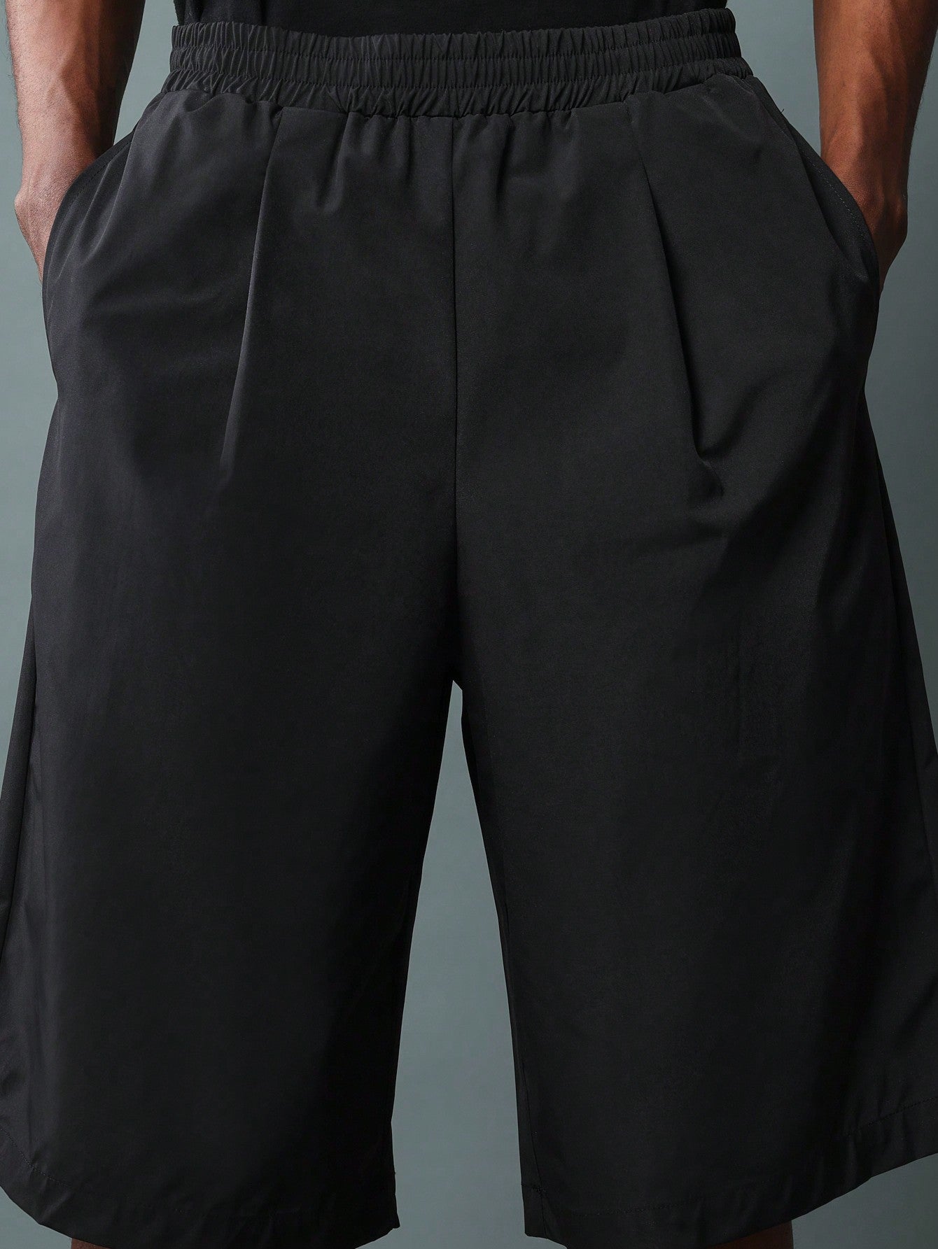 Nylon Pleated Jort