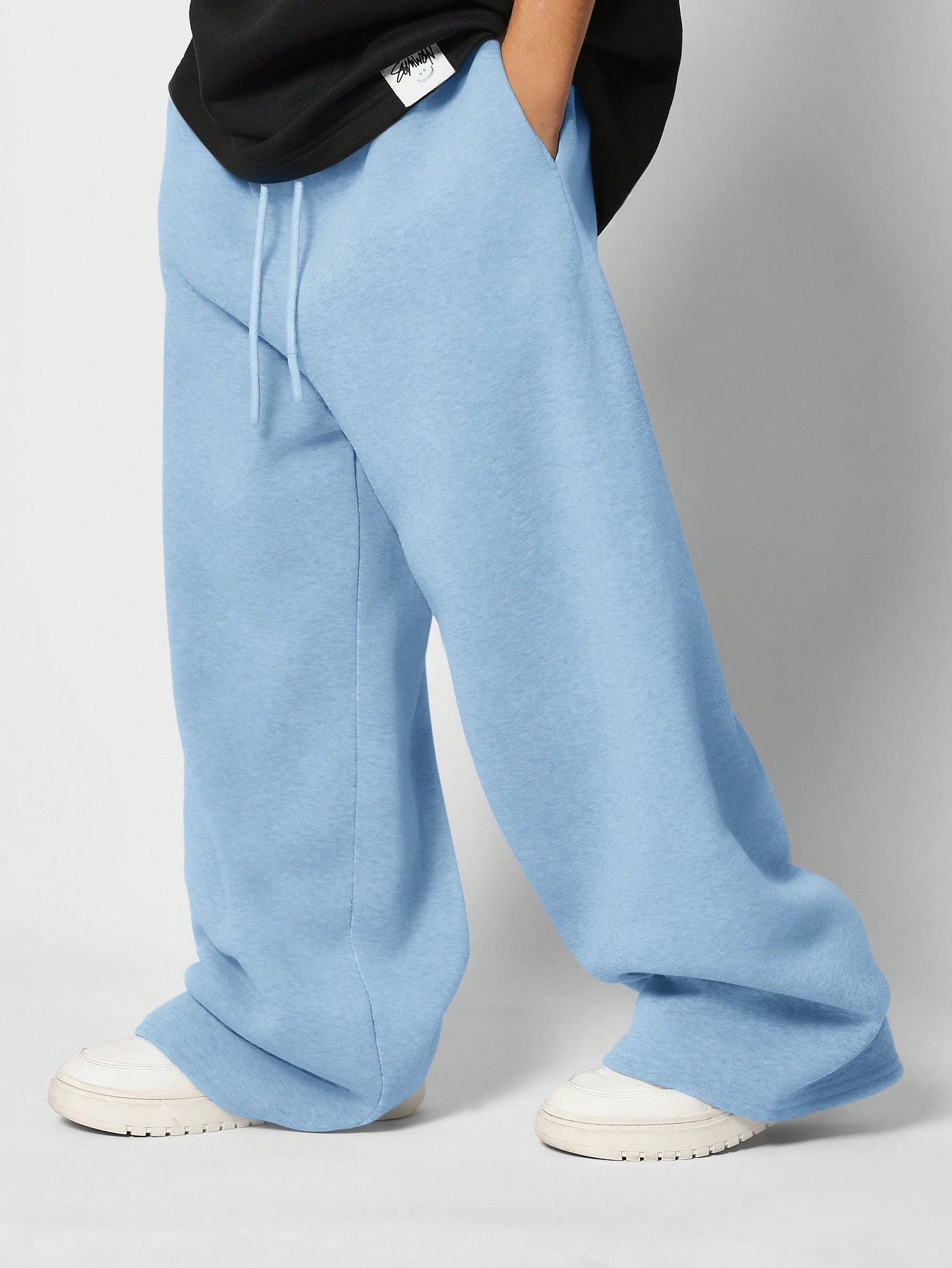 Tween Boys Drop Crotch Baggy Fit Sweatpants