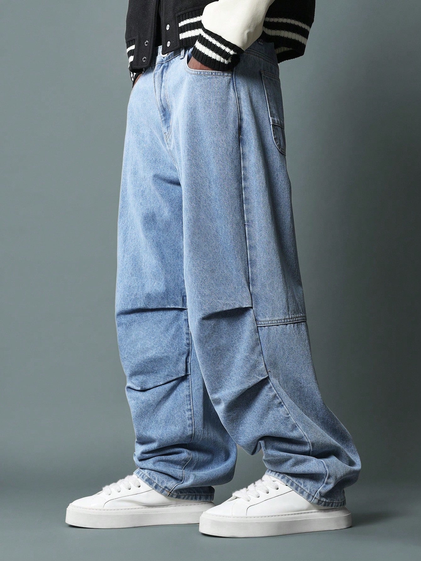 Skater Fit Parachute Washed Jean