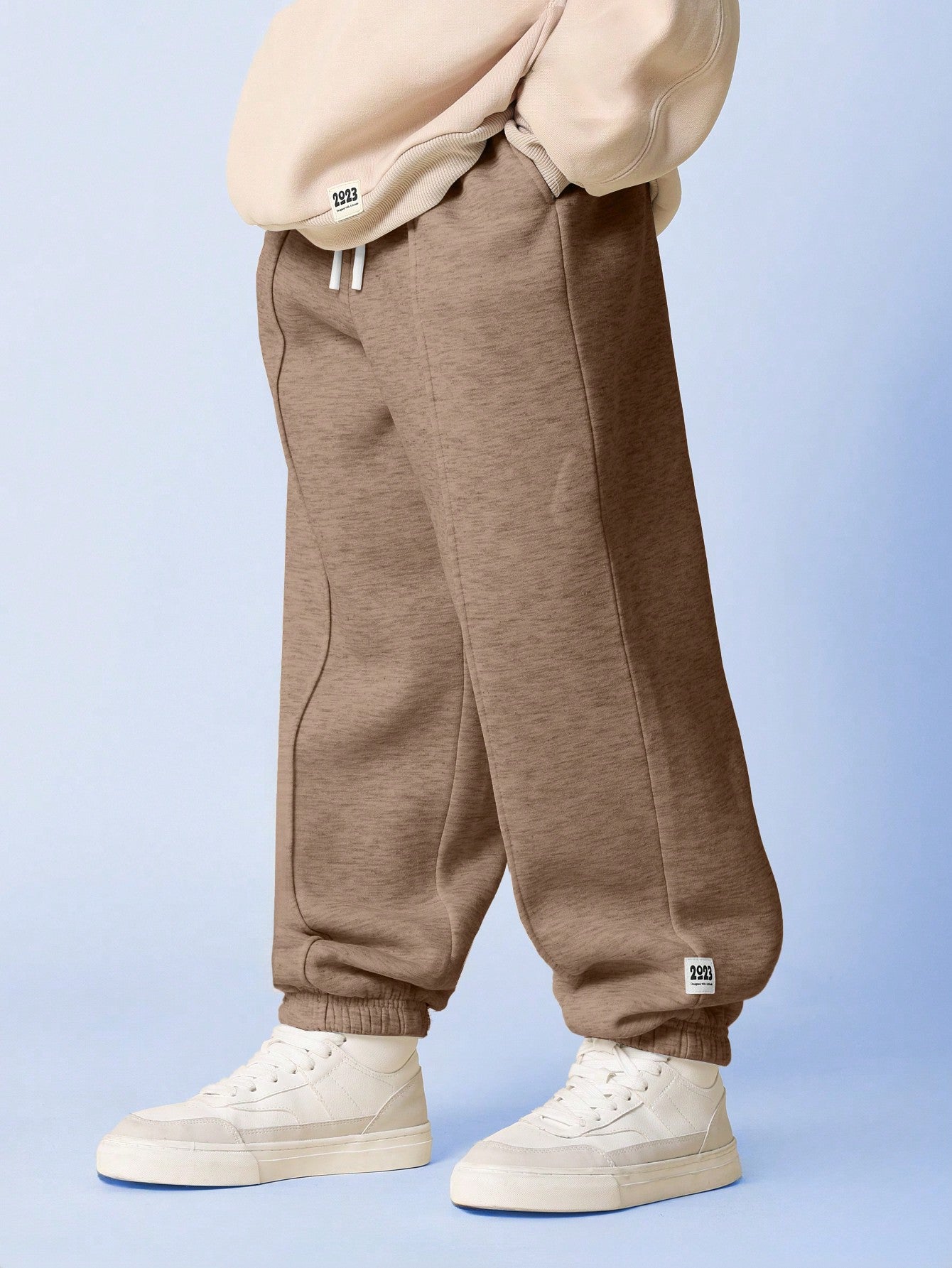 Tween Boys Loose Fit 90's Essential Jogger With Front Seam Detail