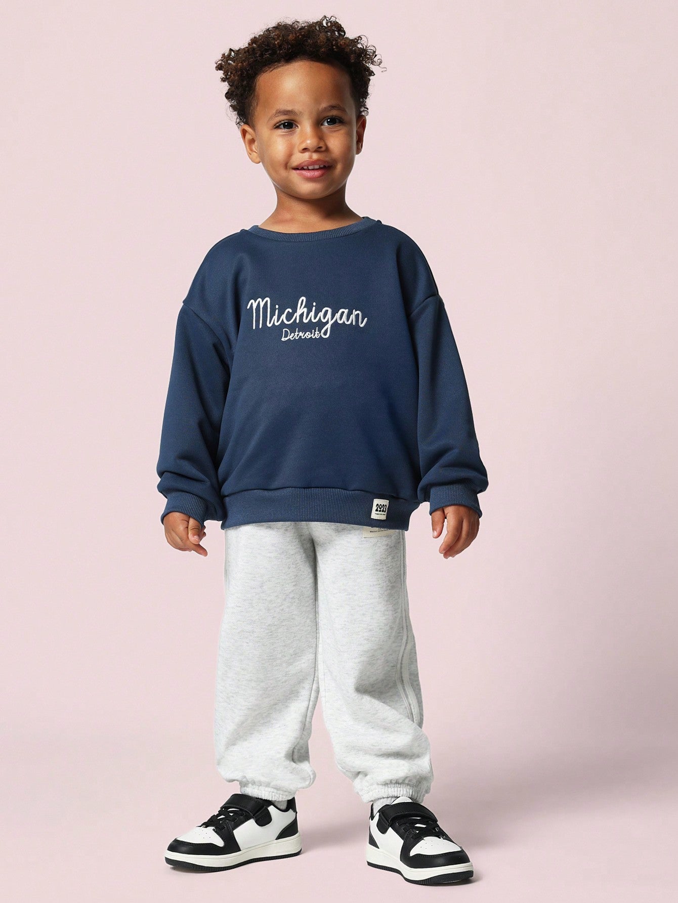 Young Boys Comfy Michigan Graphic Print Sweatshirts