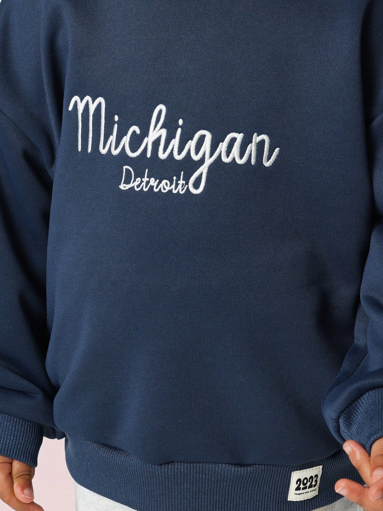 Young Boys Comfy Michigan Graphic Print Sweatshirts