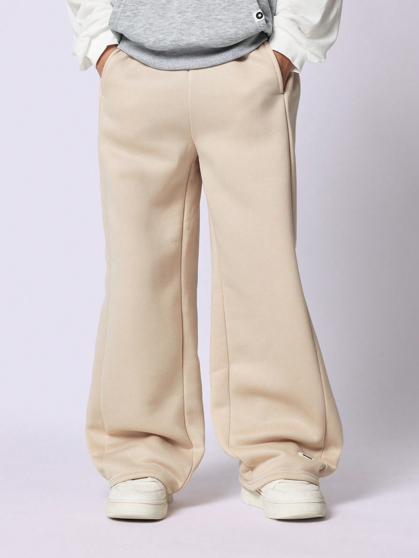 Tween Boys Relaxed Wide Leg Fit Sweatpants