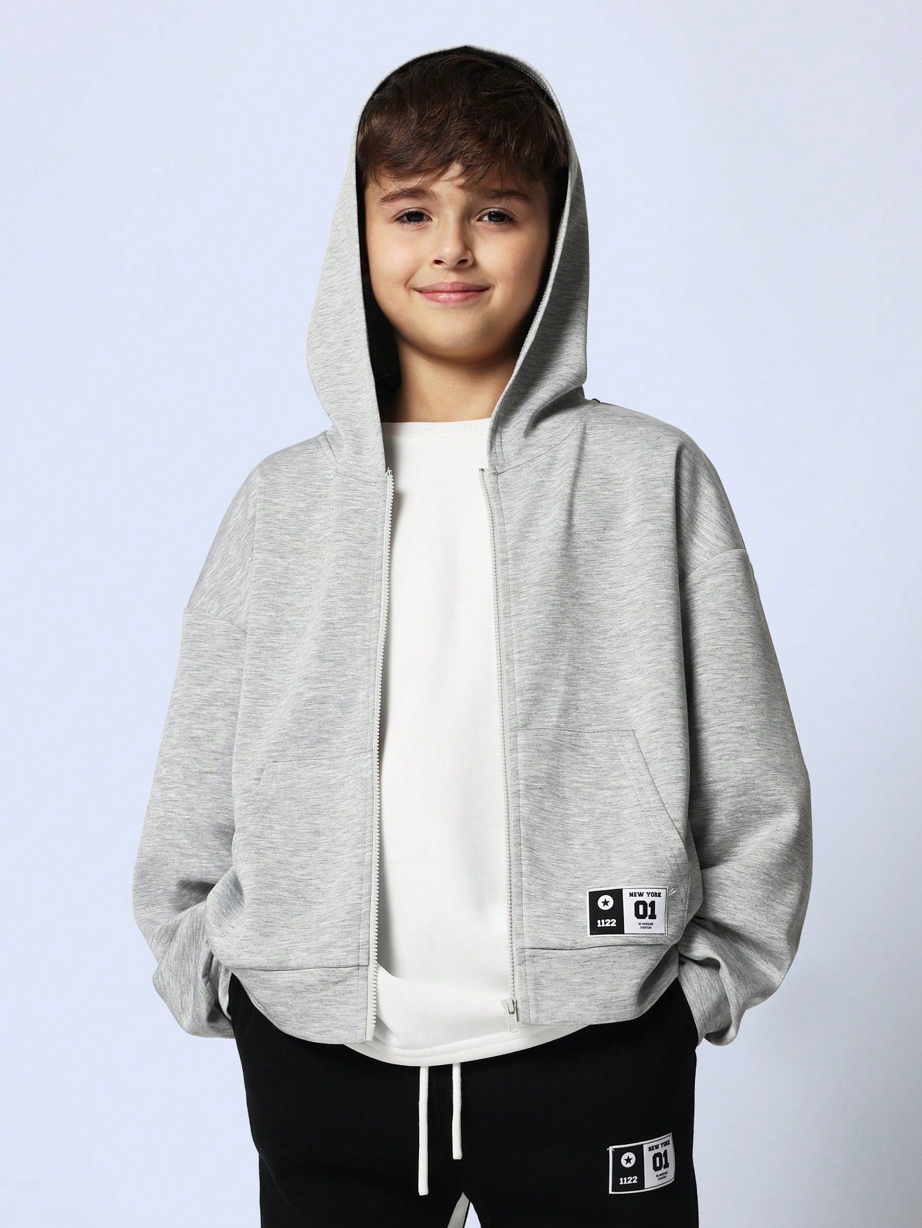 Tween Boys Tween Boys Reg Zip Thru Hoody