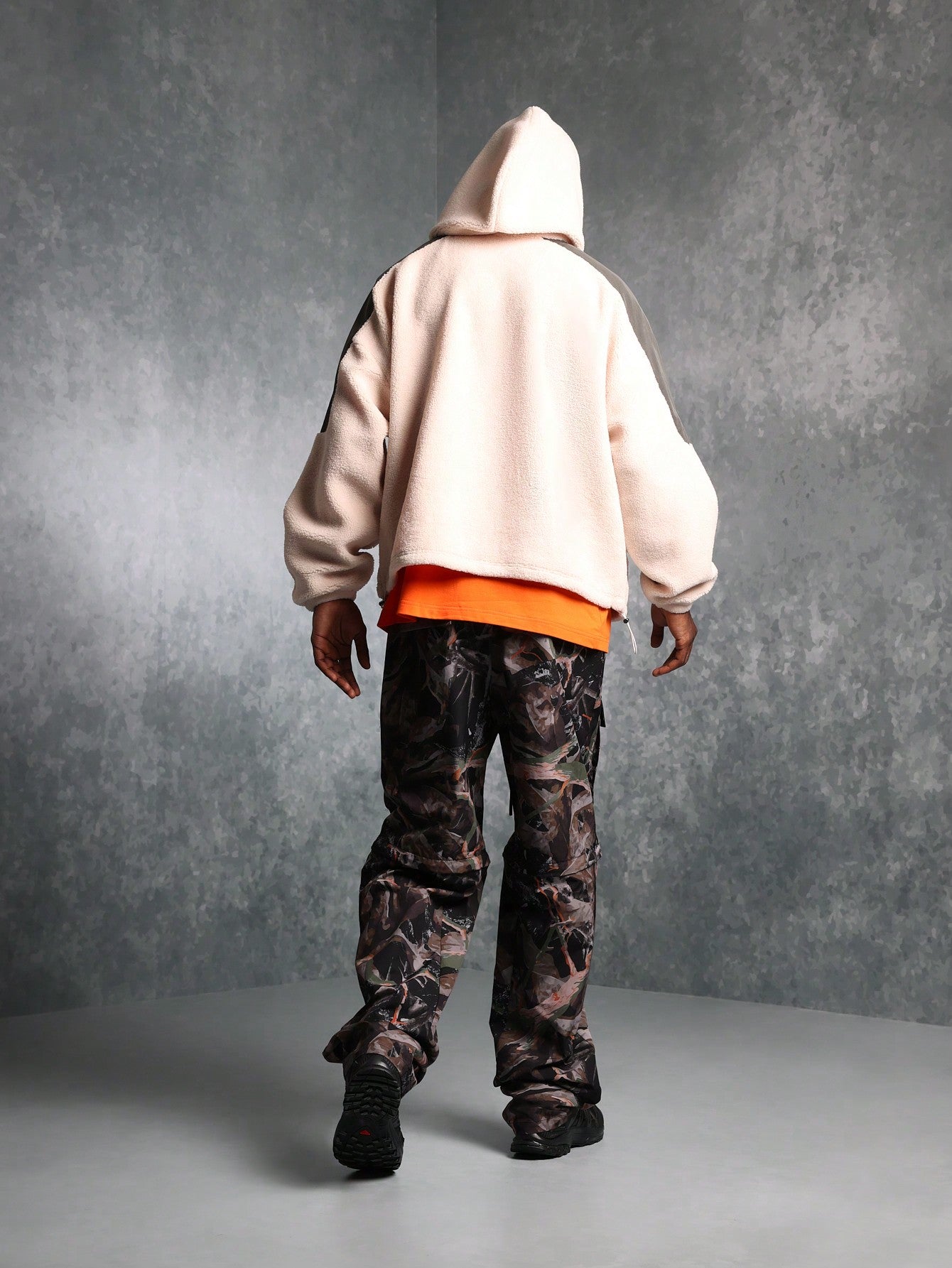 Straight Fit Camo Printed Hybrid Pants