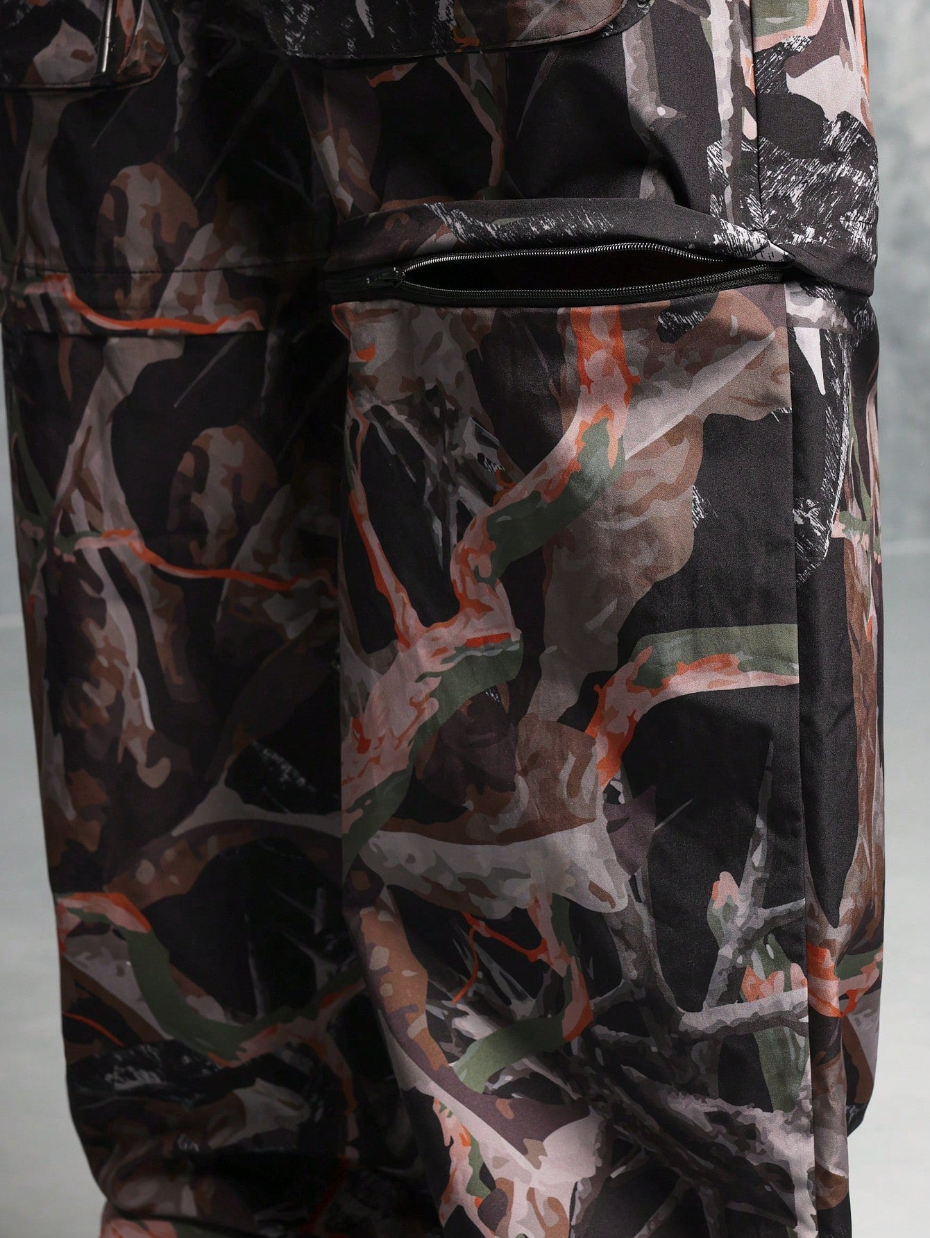 Straight Fit Camo Printed Hybrid Pants