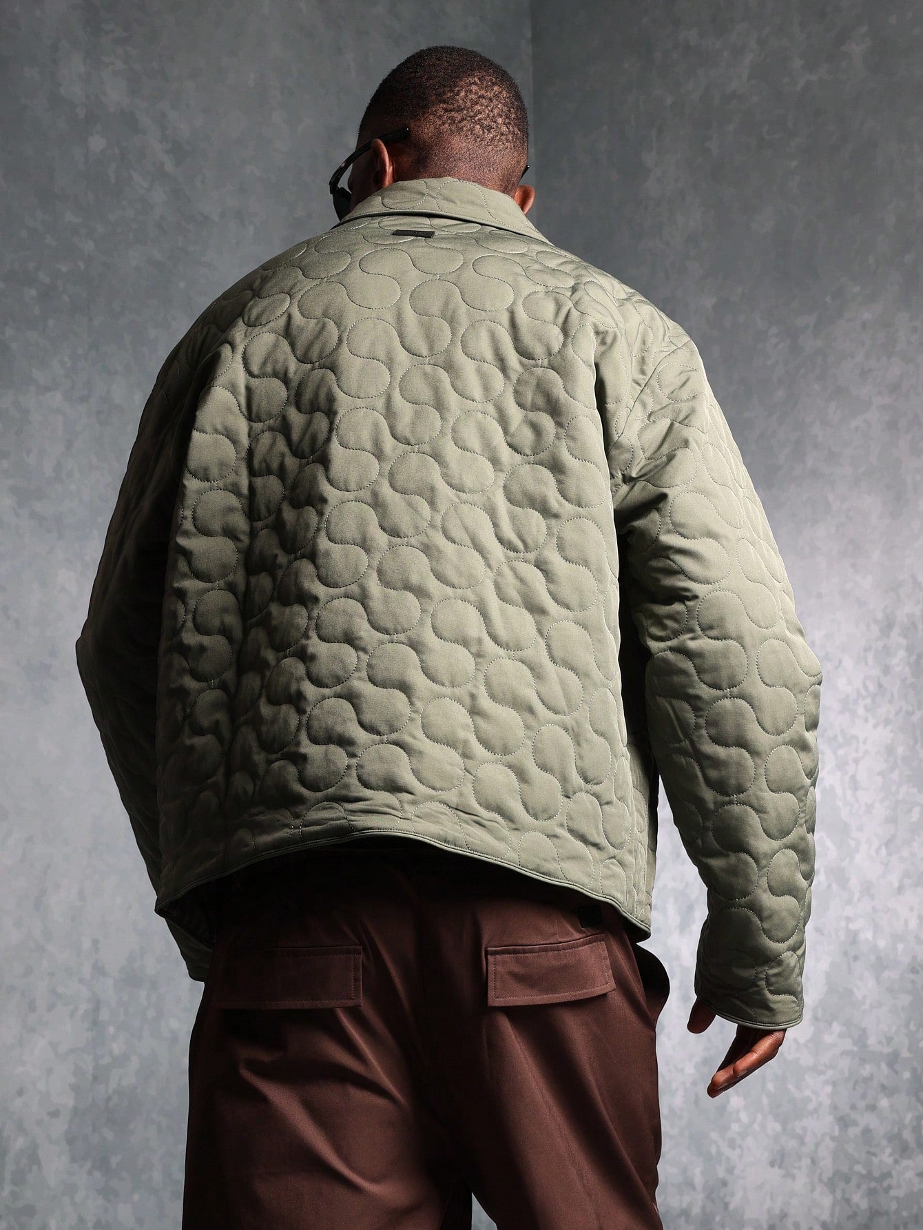 Regular Fit Quilted Lightweight Jacket