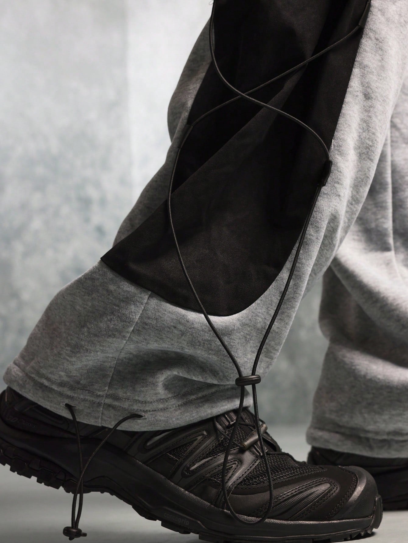 Skater Fit Sweatpants With Side Panel Trek Cords