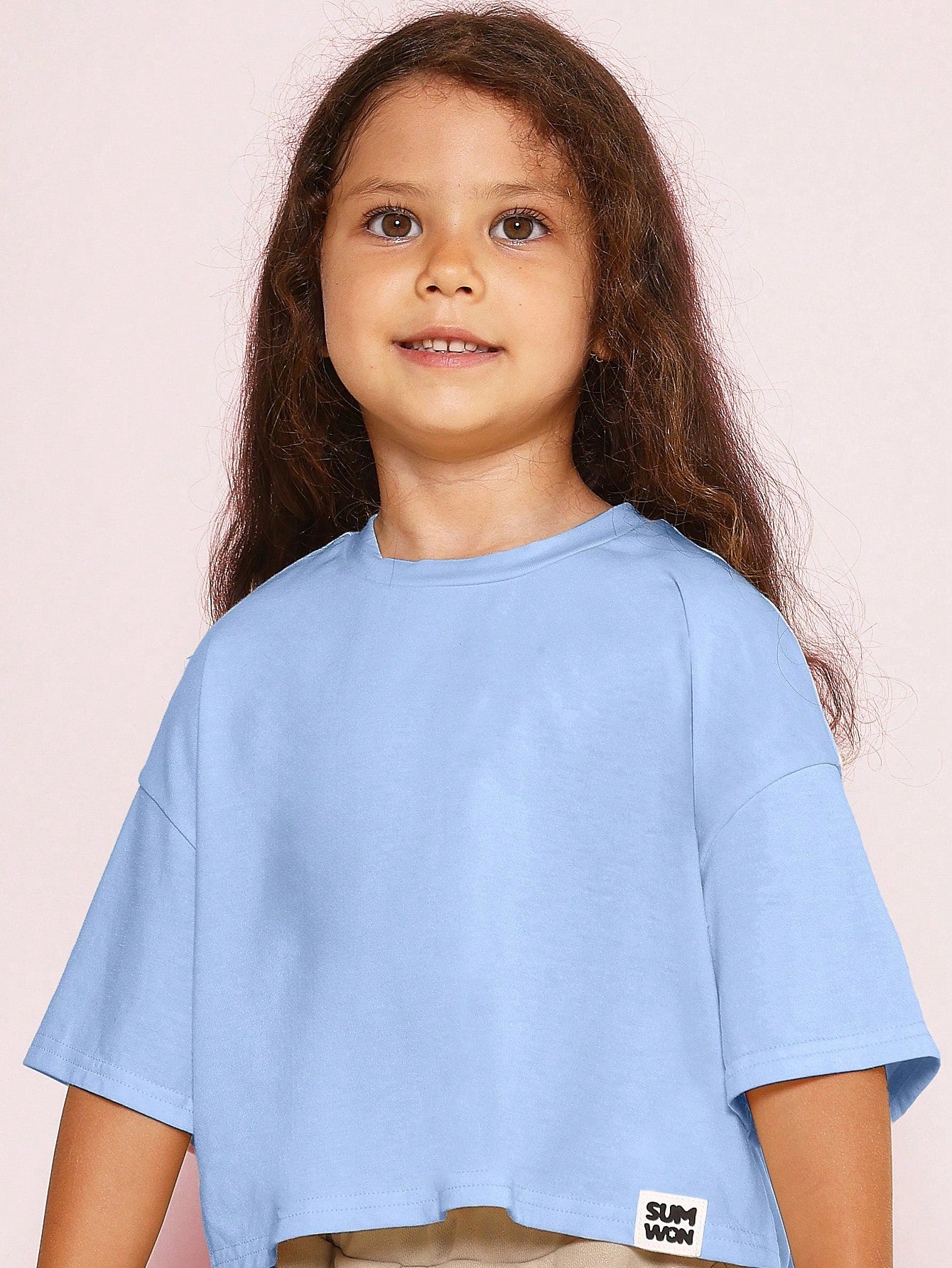 Young Girls Everyday Boxy Fit T-Shirt With NYC Graphic Print