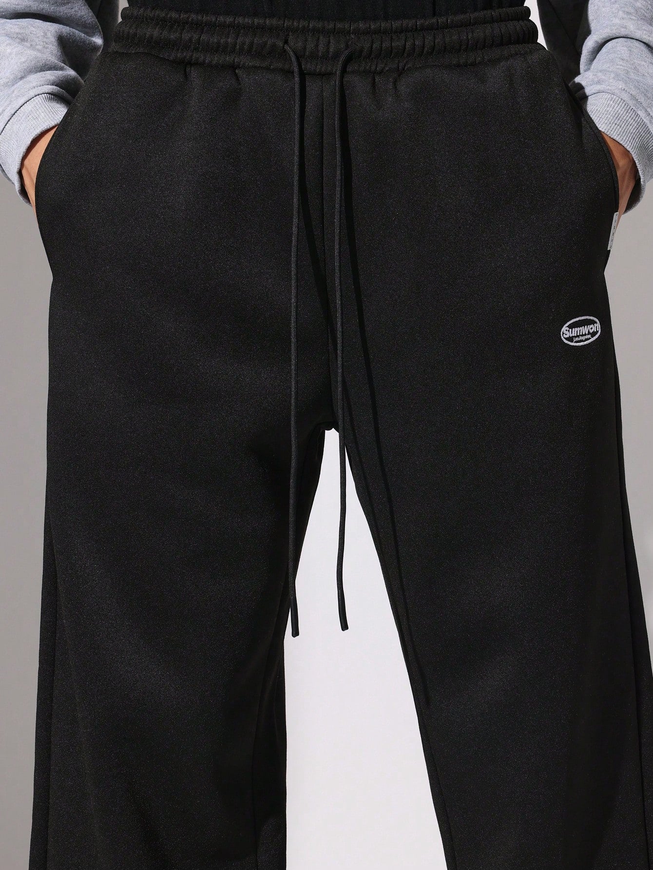 Skater Fit Sweatpants With Embroidered Logo