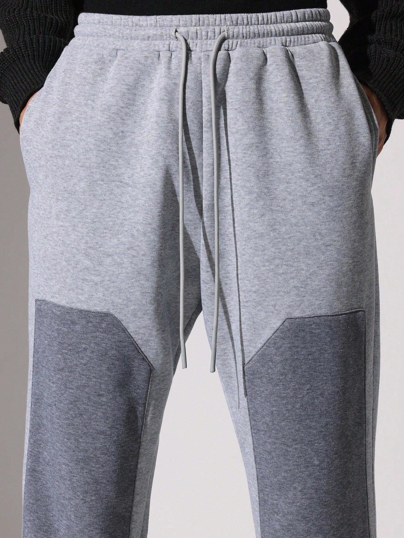 Straight Fit Carpenter Sweatpants With Drawstrings