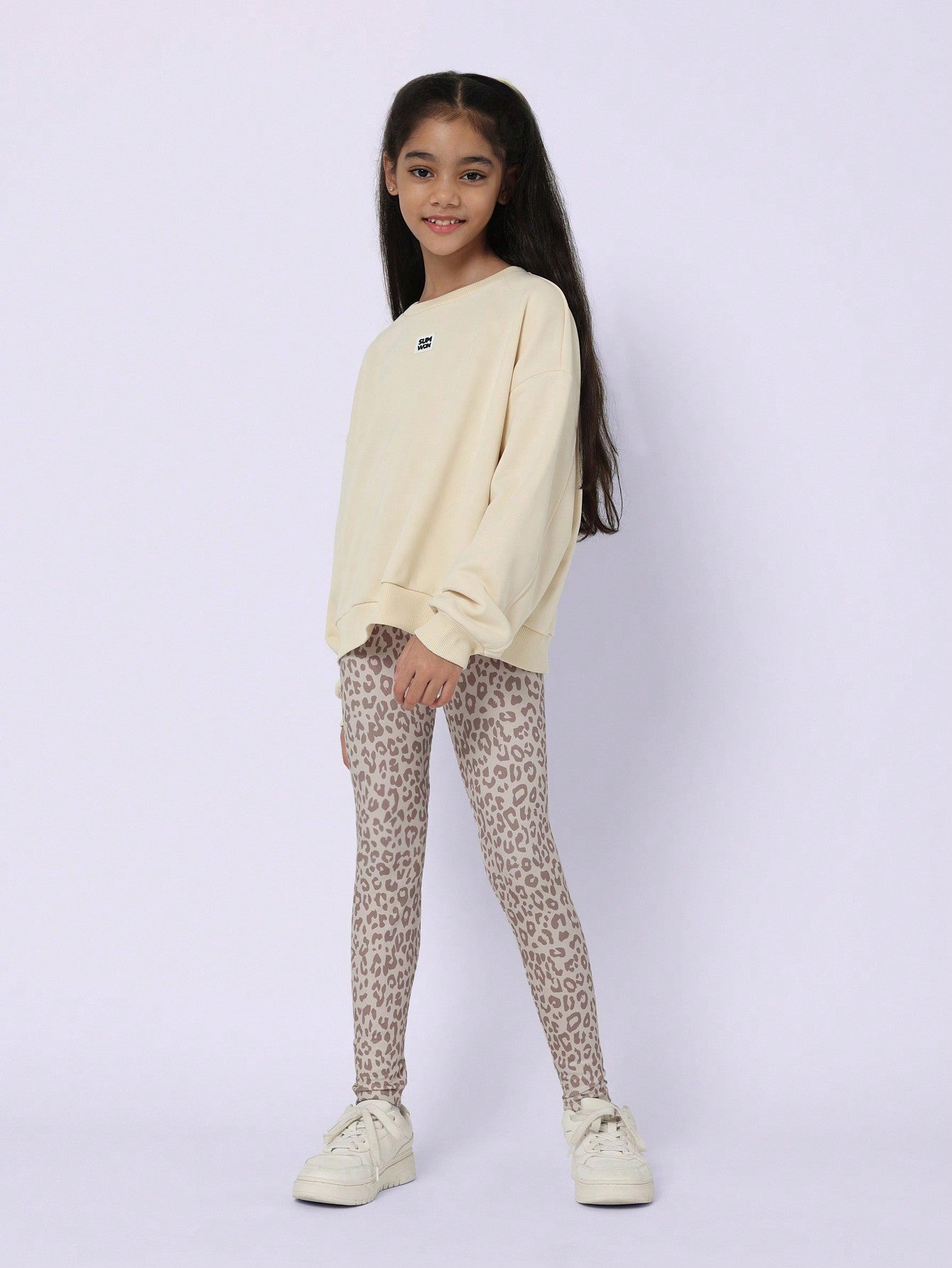 Tween Girls Leopard Printed Legging