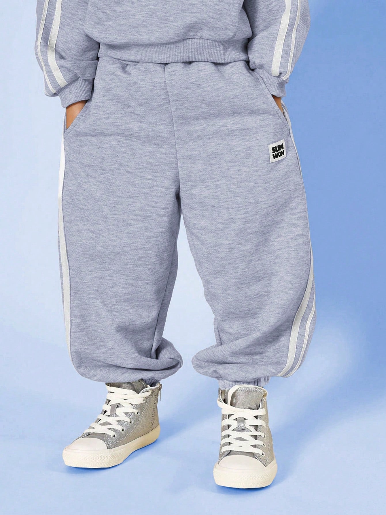 Young Girls Everyday Play Sweatshirt And 90's Jogger 2 Piece Set