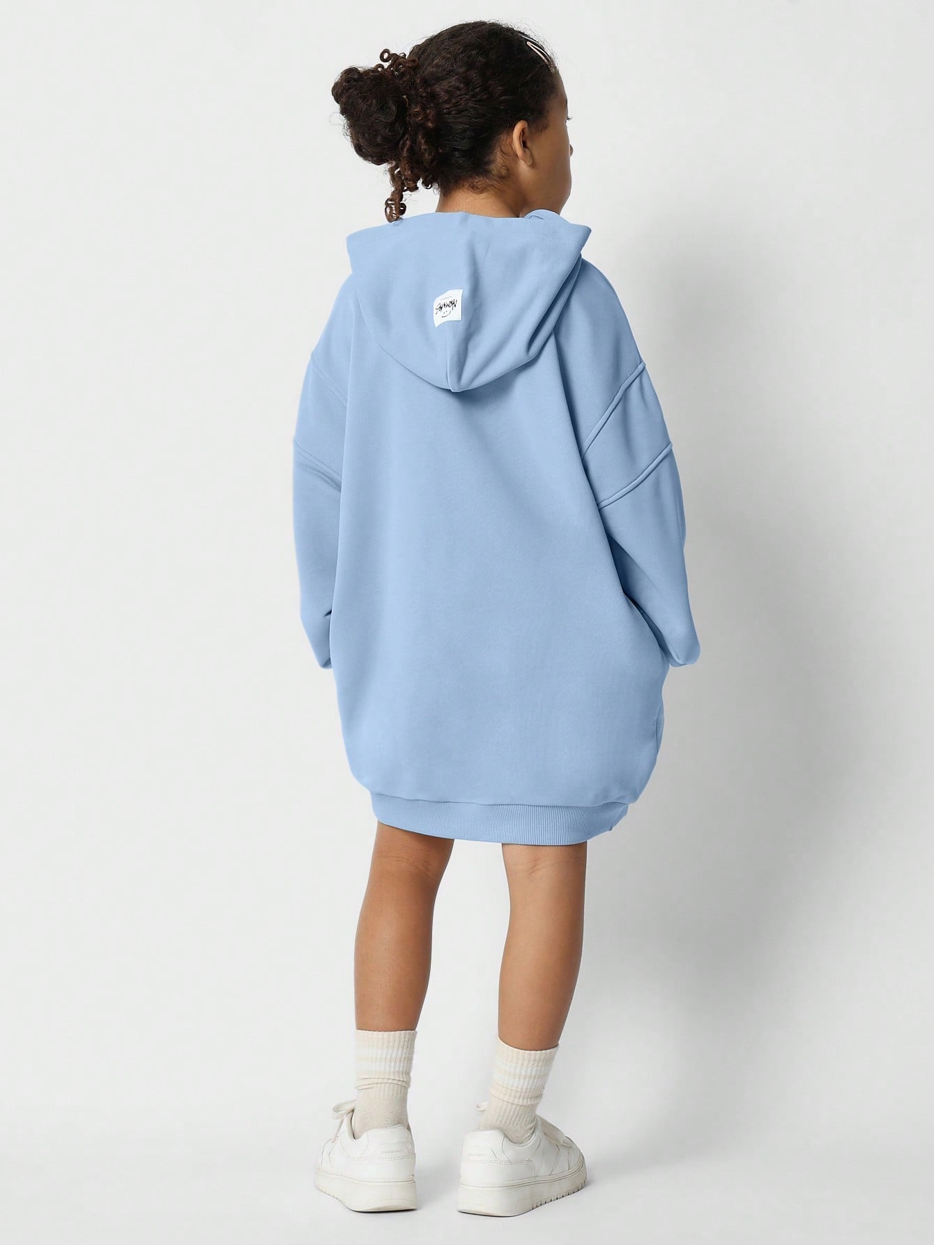 Tween Girls Overhead Hoodie Dress