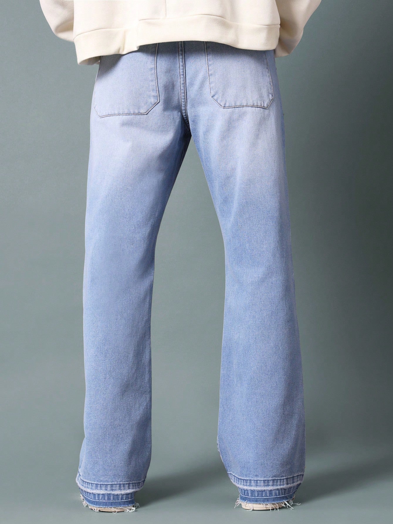 Flare Fit Washed Jean