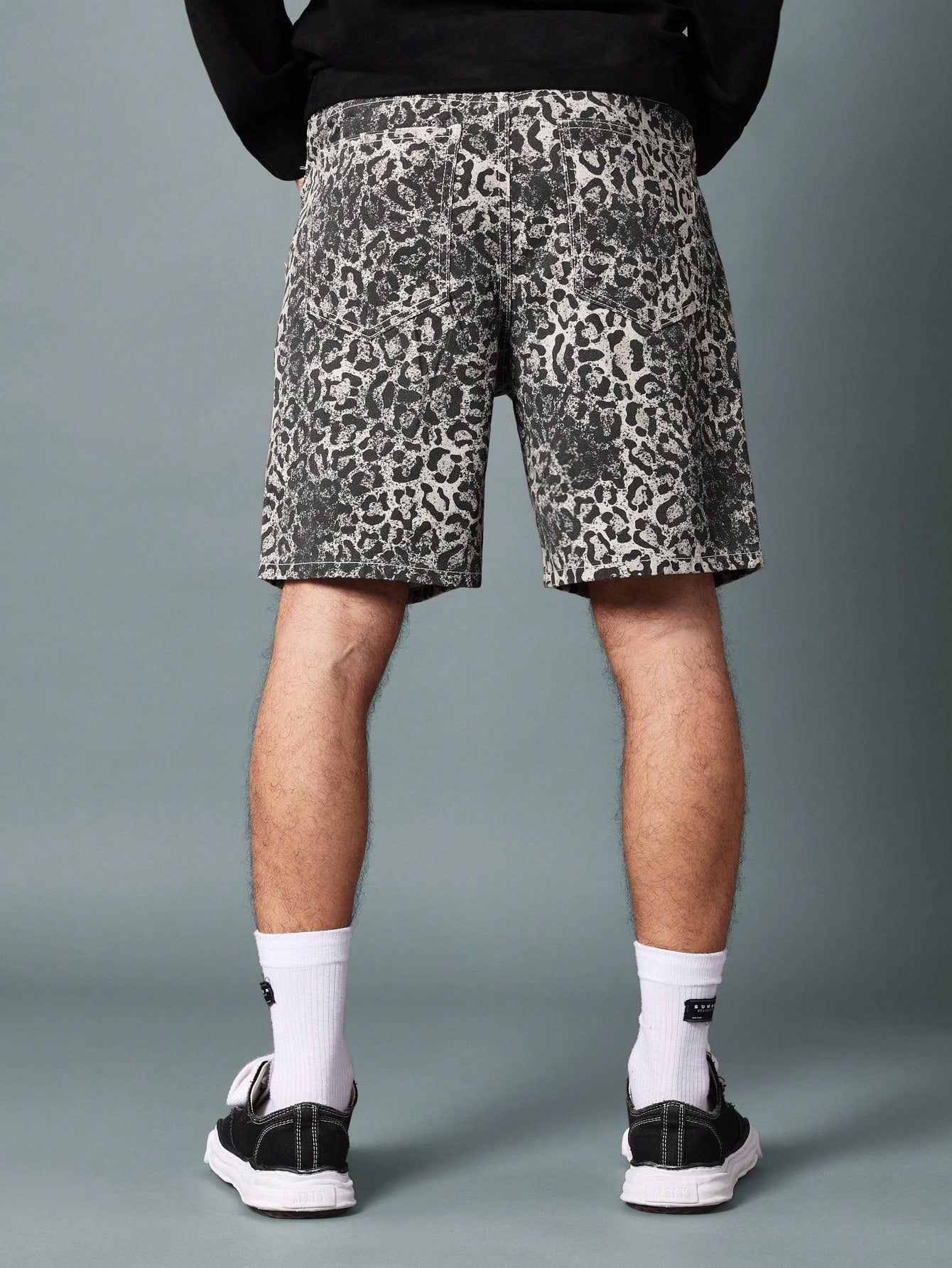 Leopard Printed Bermuda Short