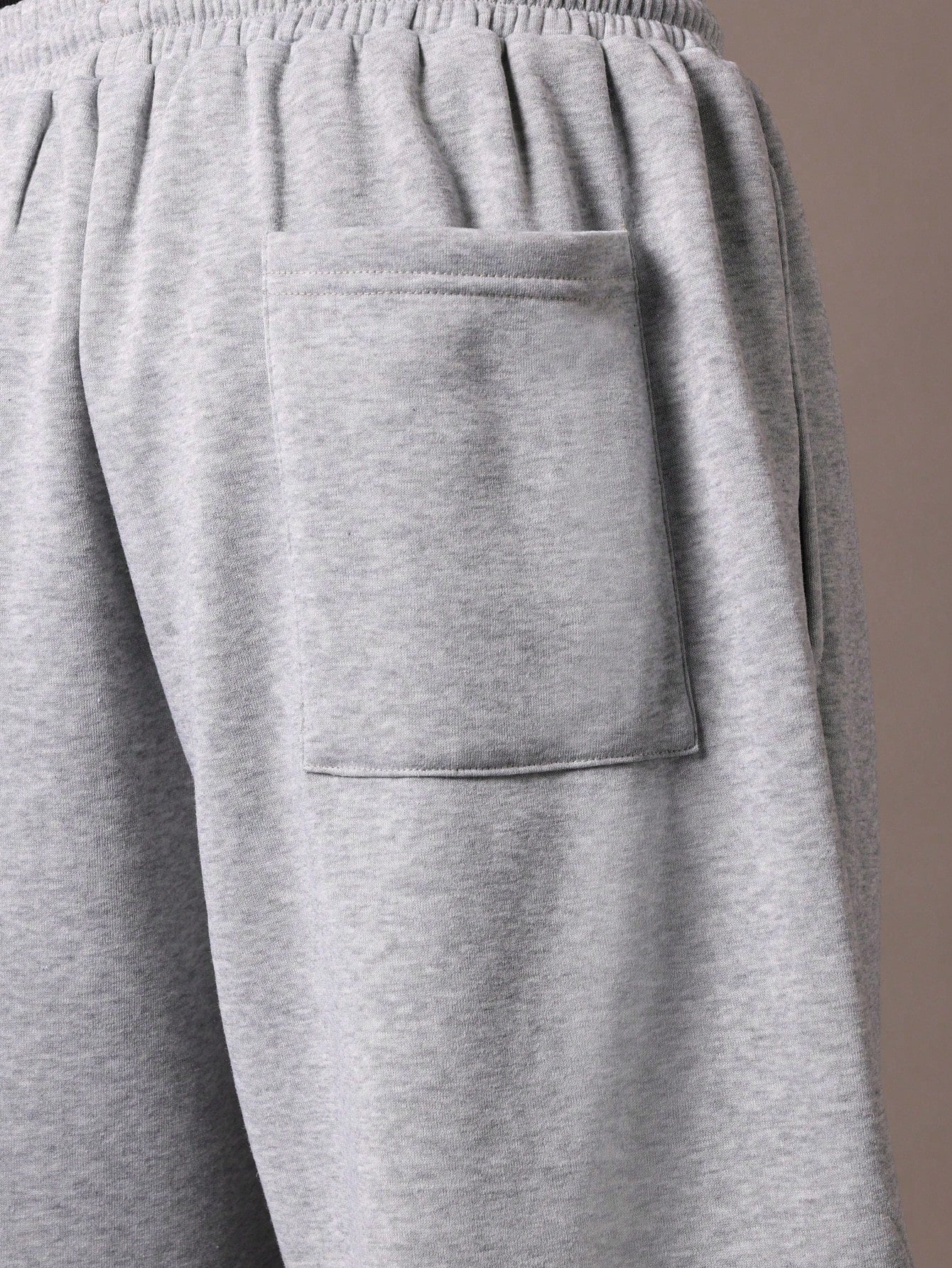 Wide Leg Jogger With Pleat & Drawstrings