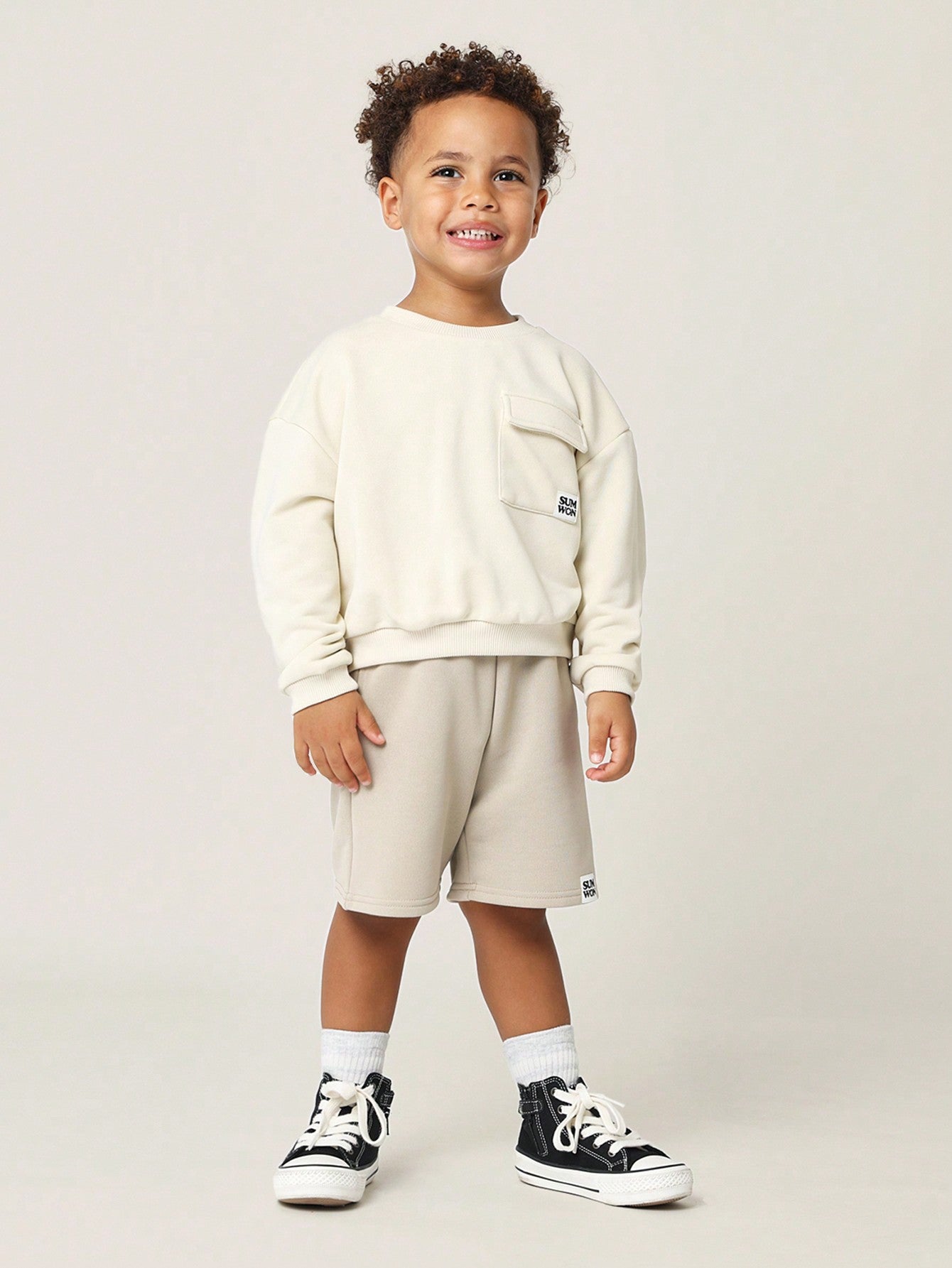 Young Boys Comfy Regular Short With Label