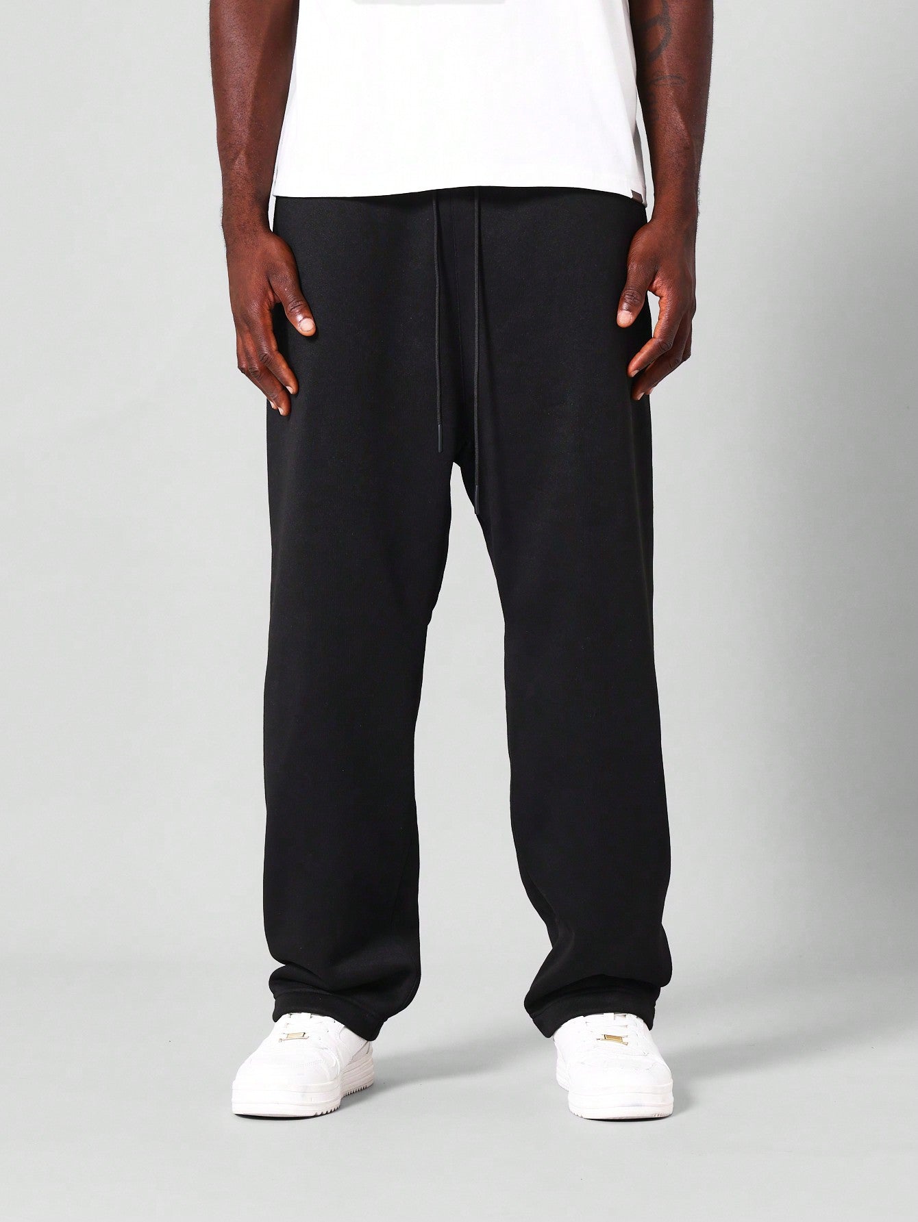 Plus Size Straight Fit Essential Jogger