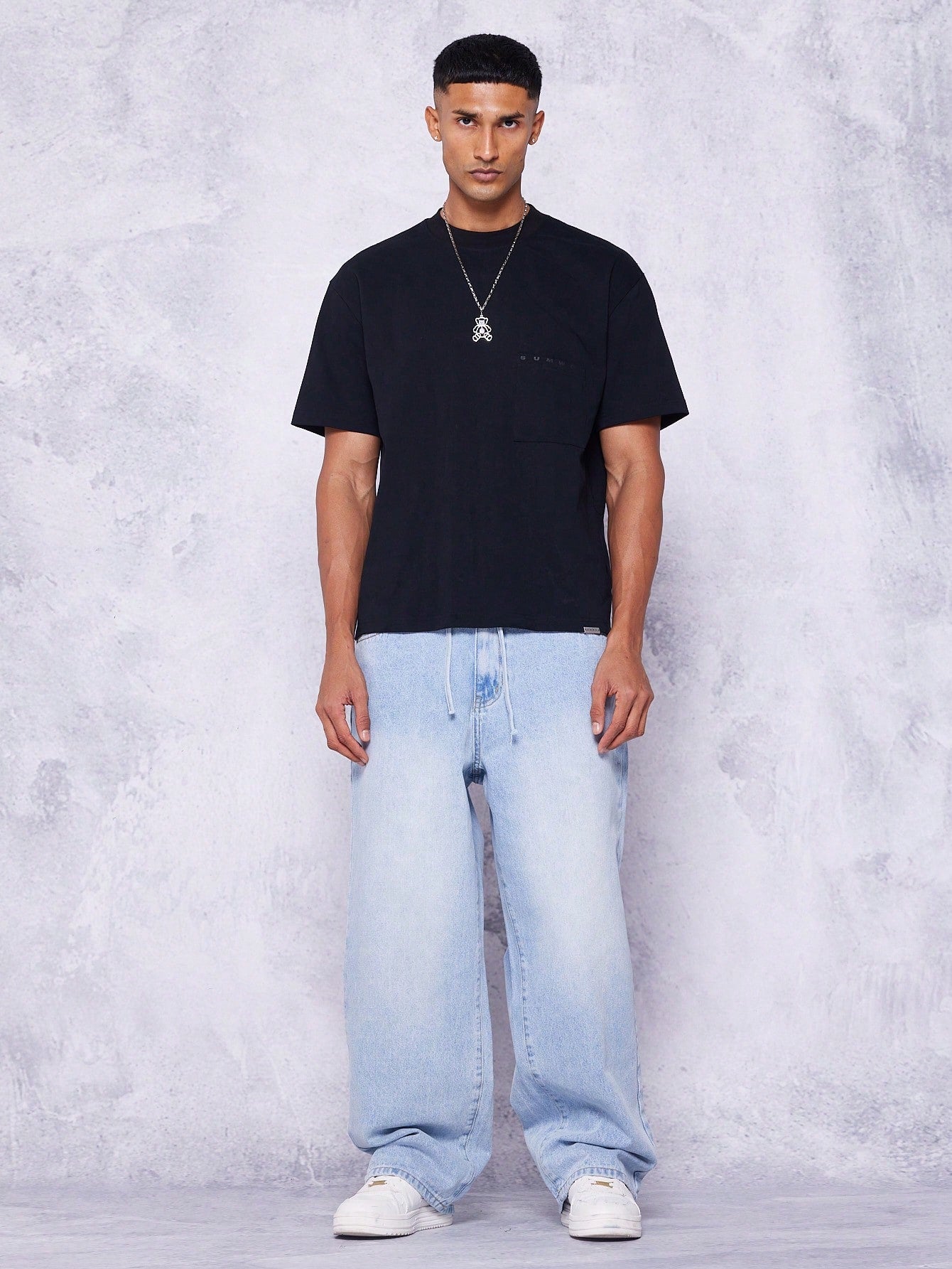 Loose Fit Baggy Men Jean