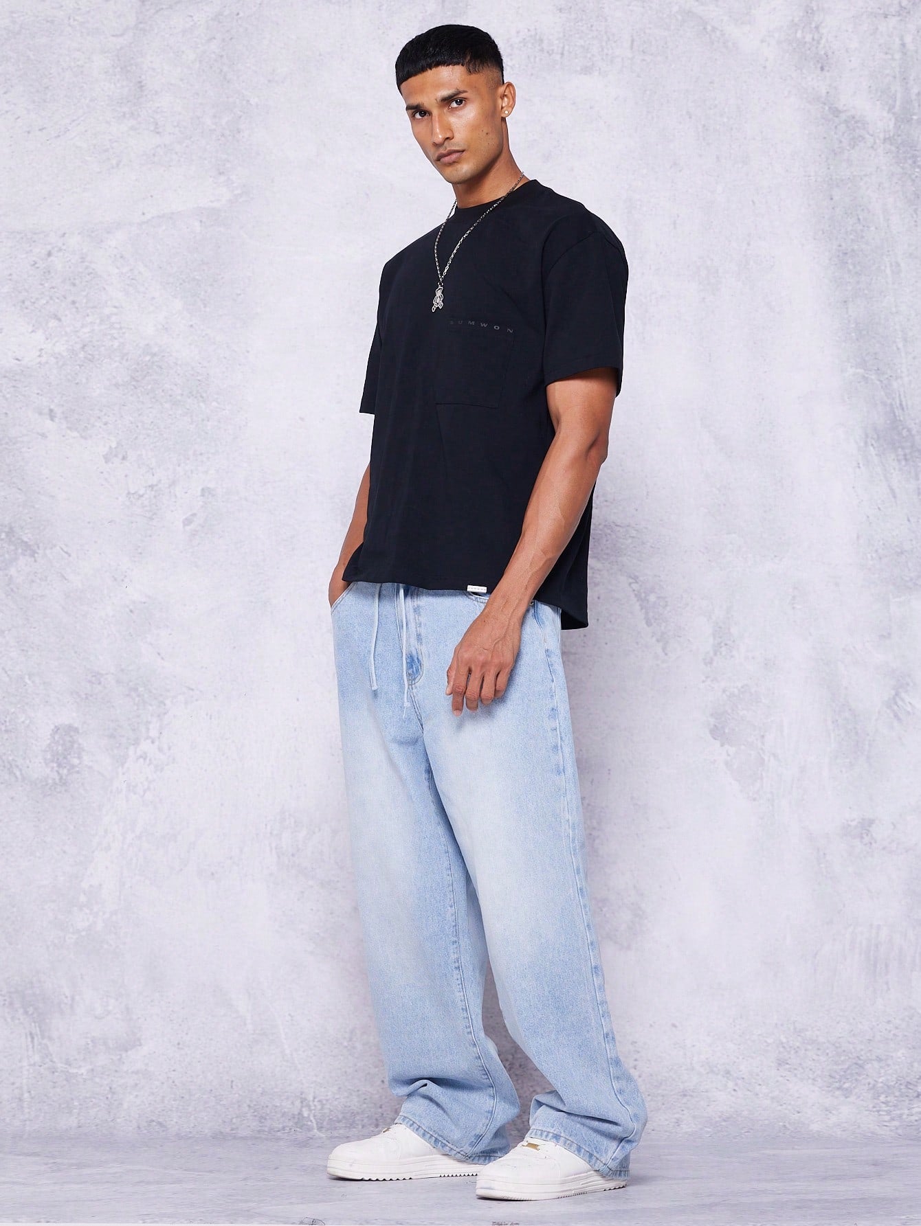 Loose Fit Baggy Men Jean