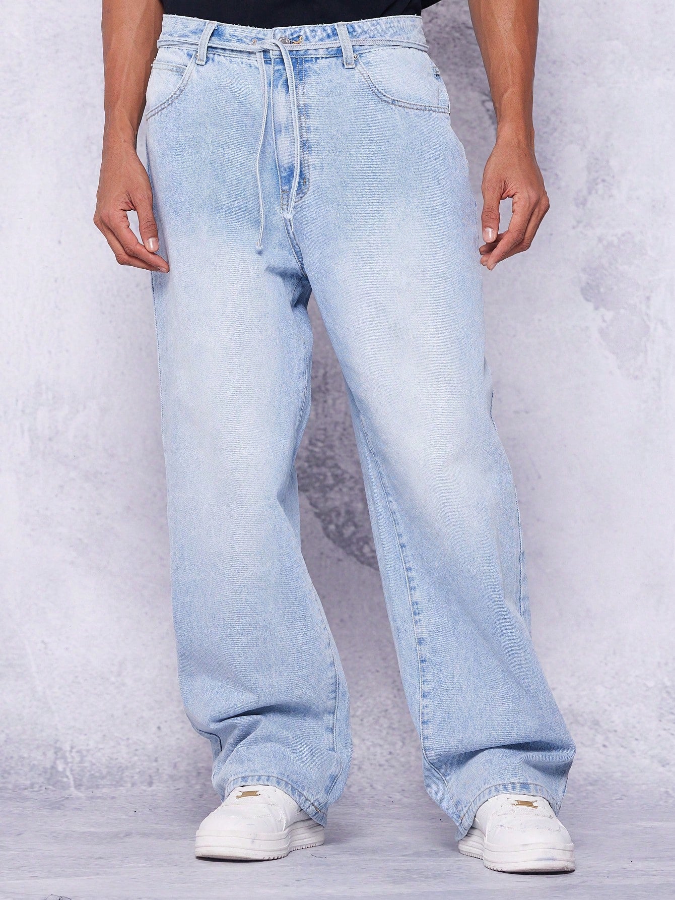 Loose Fit Baggy Men Jean