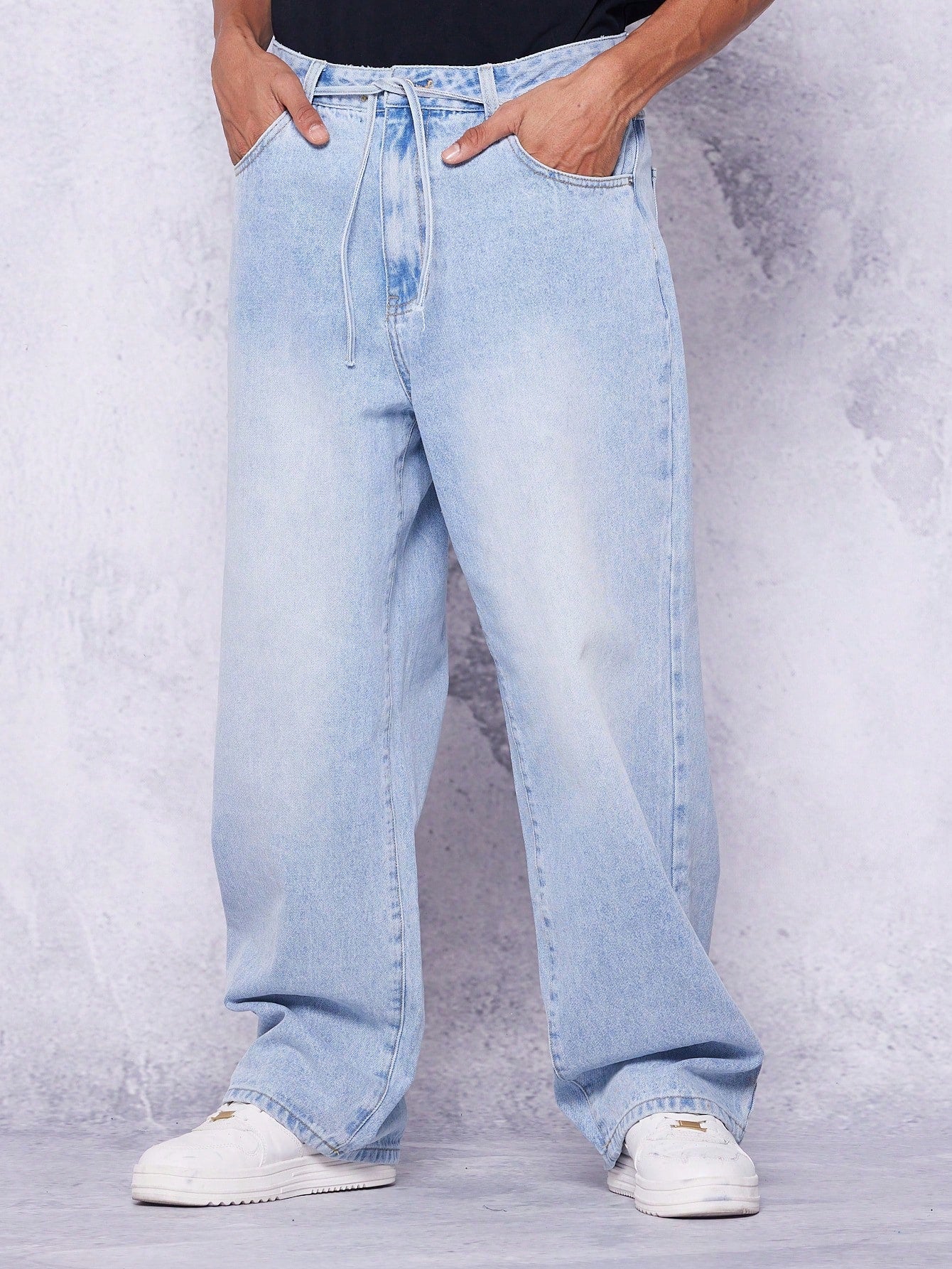 Loose Fit Baggy Men Jean