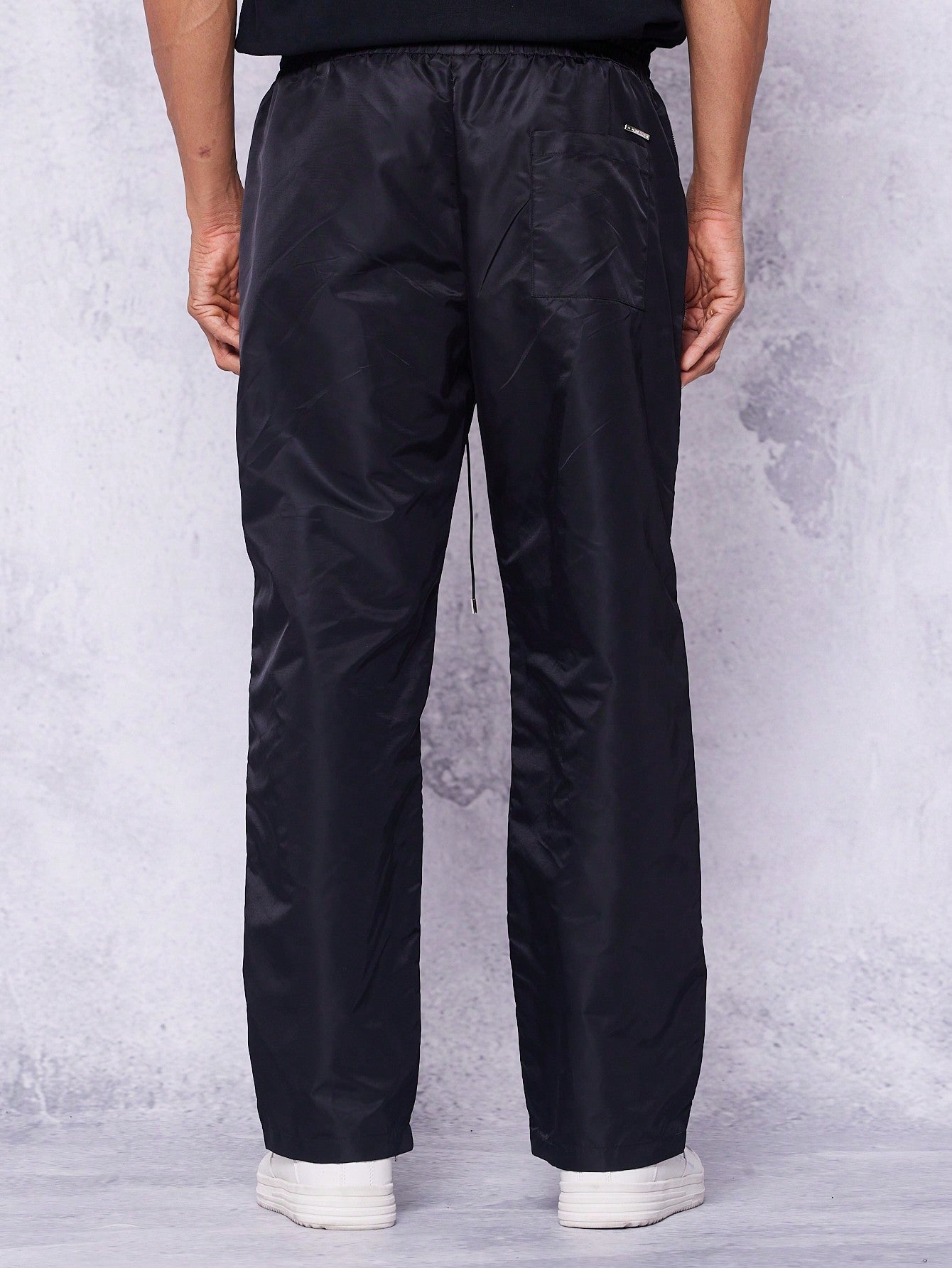 Straight Leg Trouser With Zip Detail