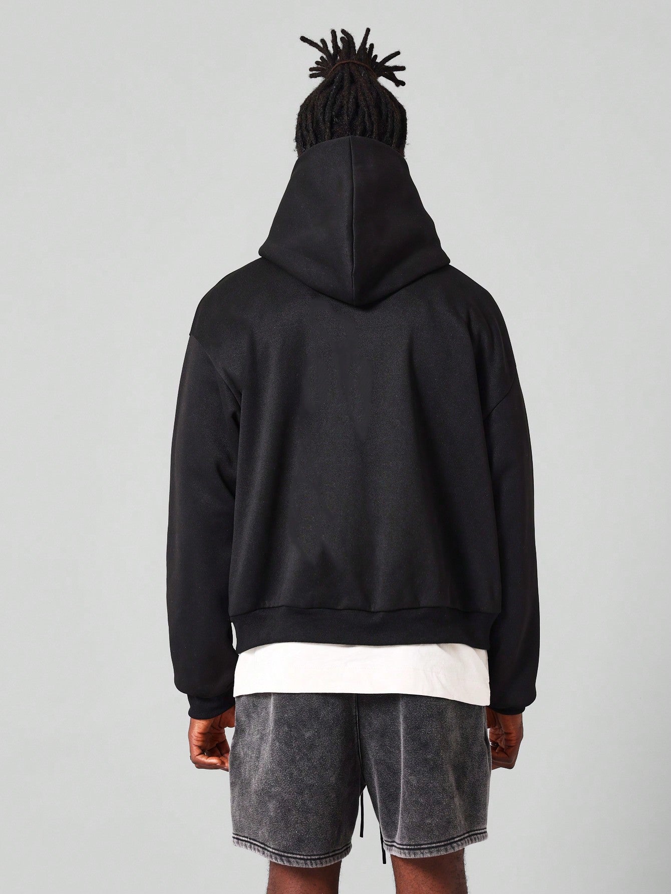 Regular Fit Essential Zip Through Hoodie