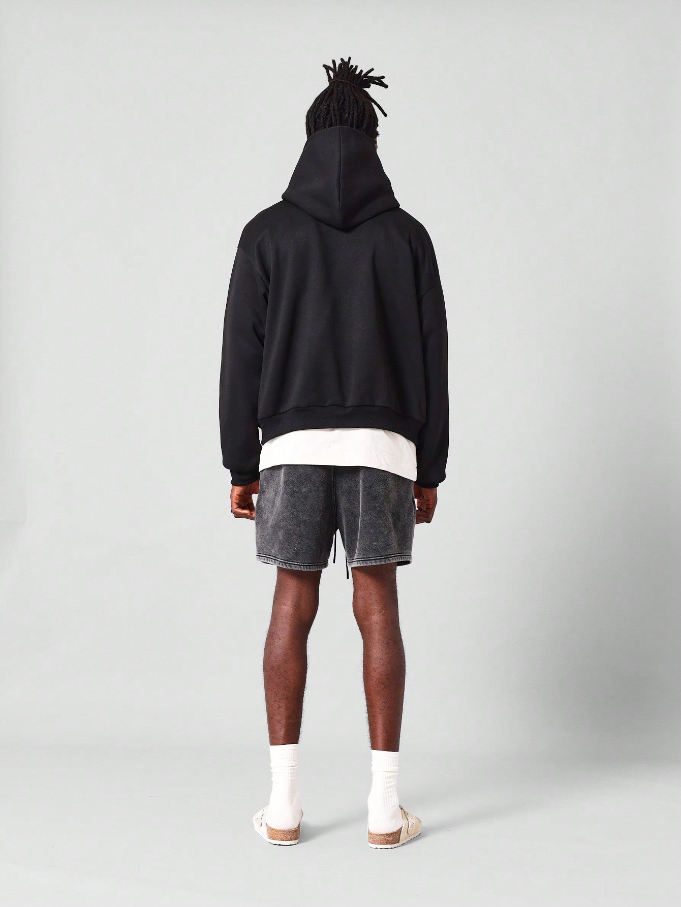 Regular Fit Essential Zip Through Hoodie