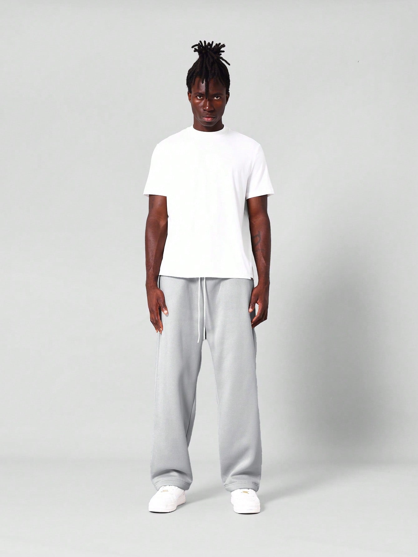 Straight Fit Essential Drop Crotch Jogger