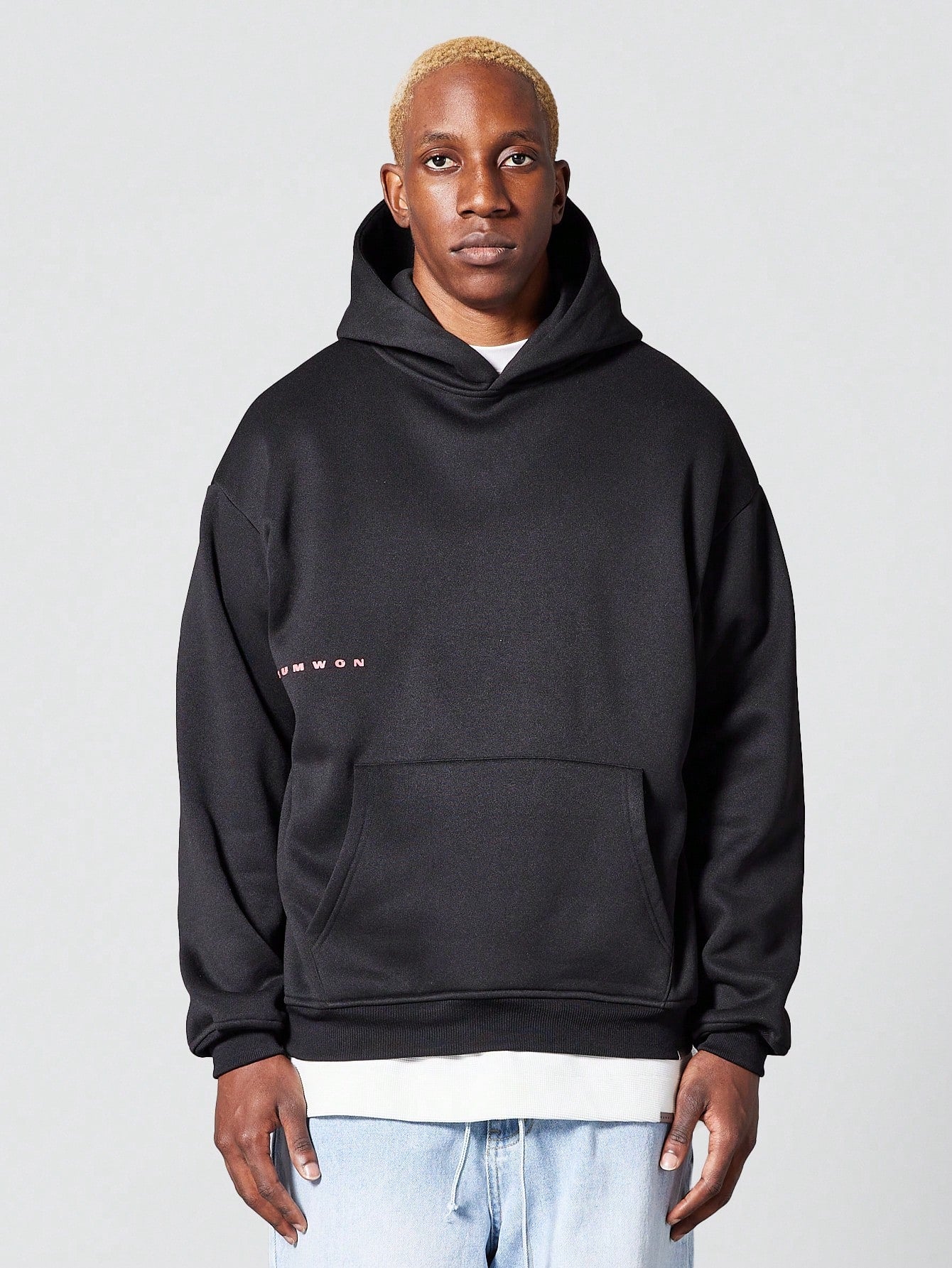 Overhead Hoodie With Front And Back Print – SUMWON