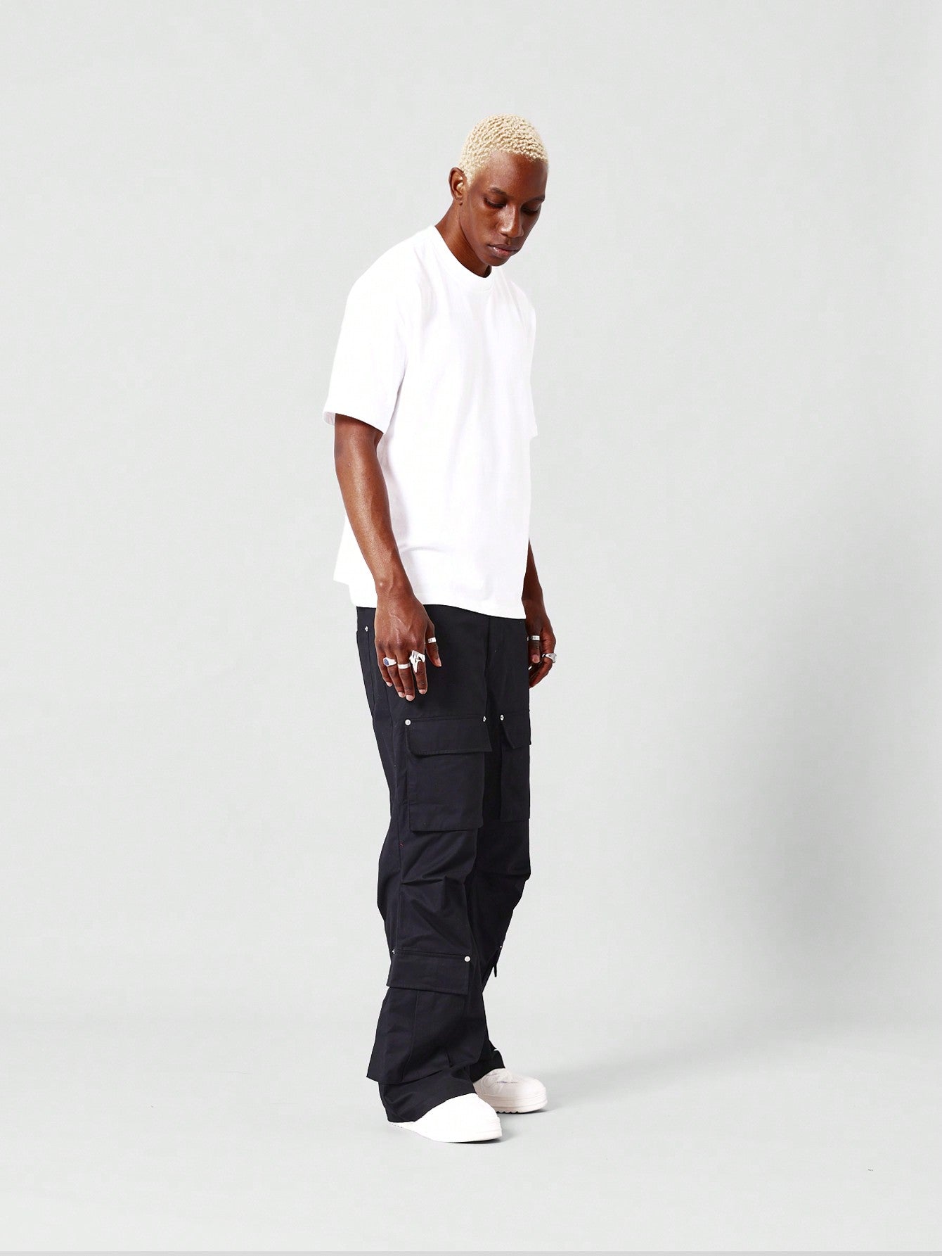 Flare Fit Cargo Trouser