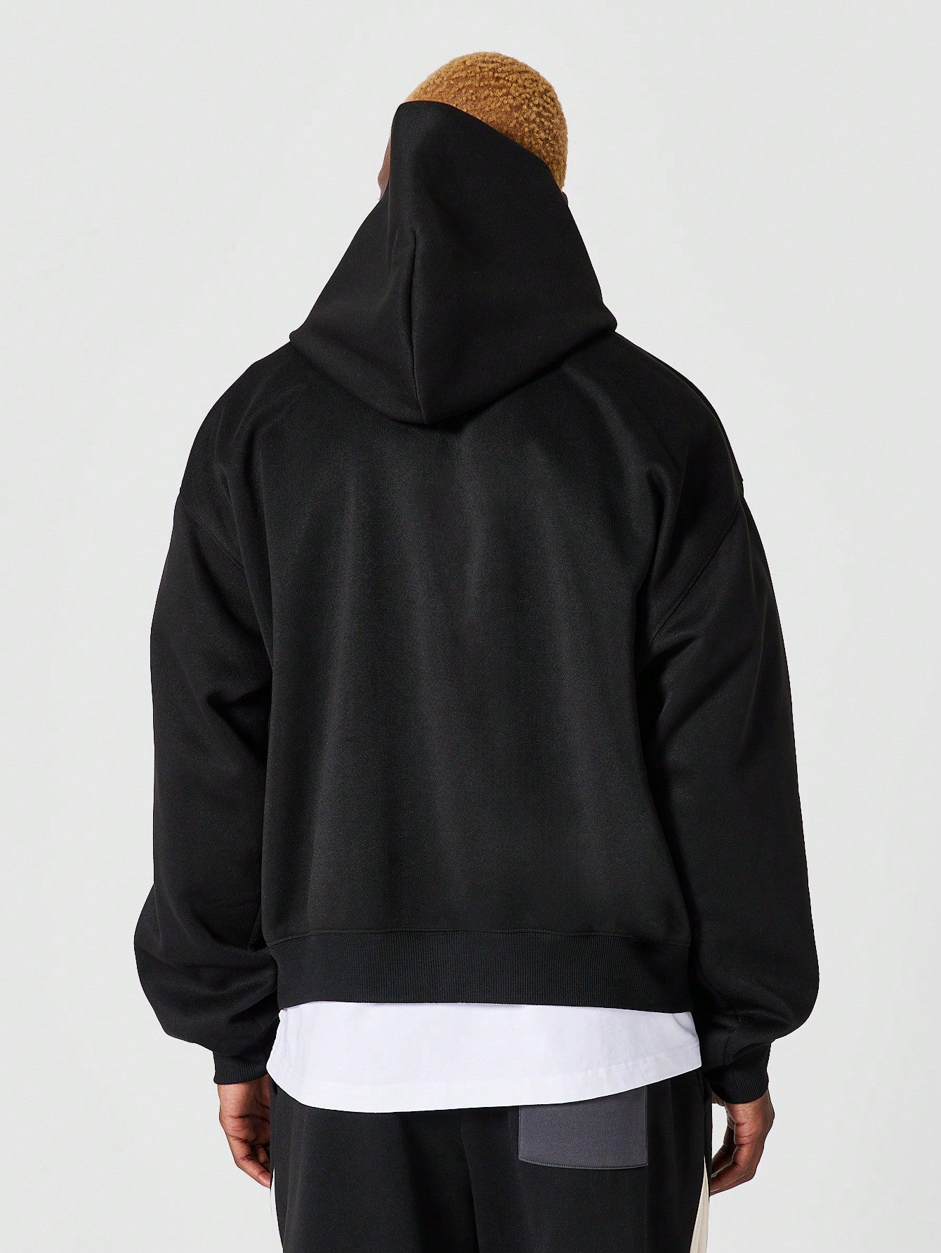 Overhead Hoodie With Front Print