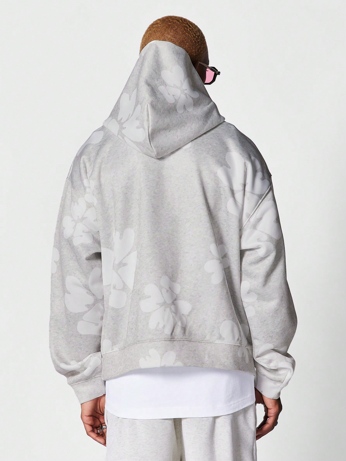 Overhead Hoodie With All Over Print