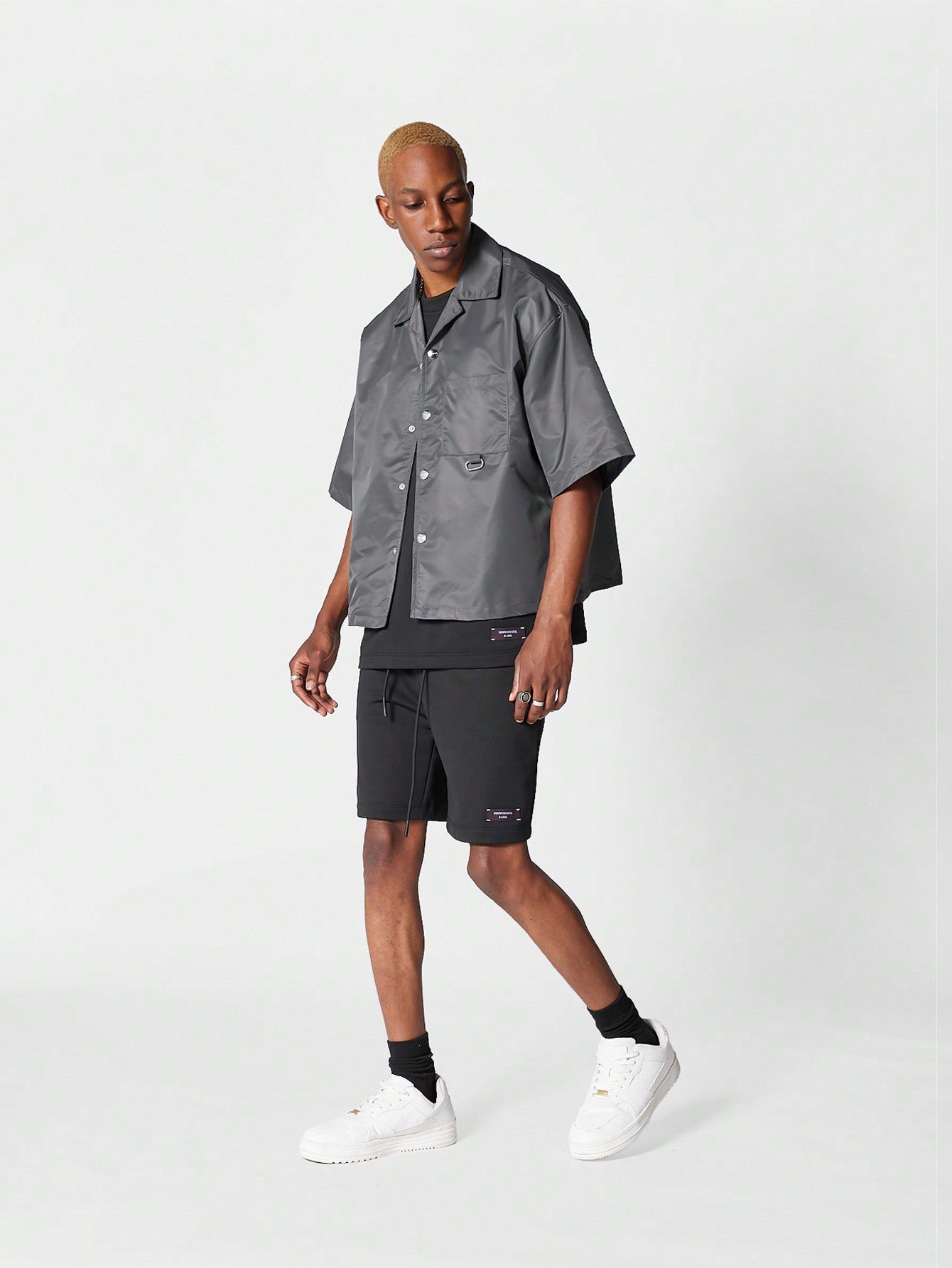 Boxy Fit Nylon Shirt