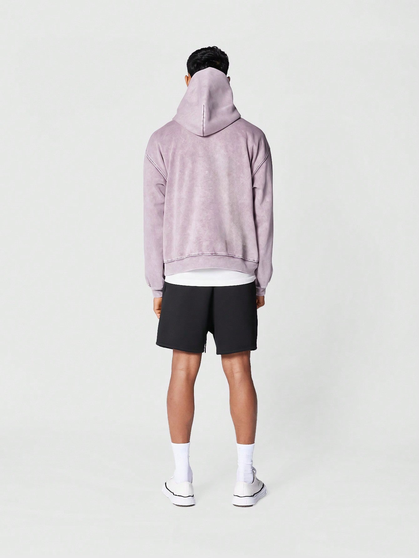 Regular Fit Essential Premium Washed Overhead Hoodie