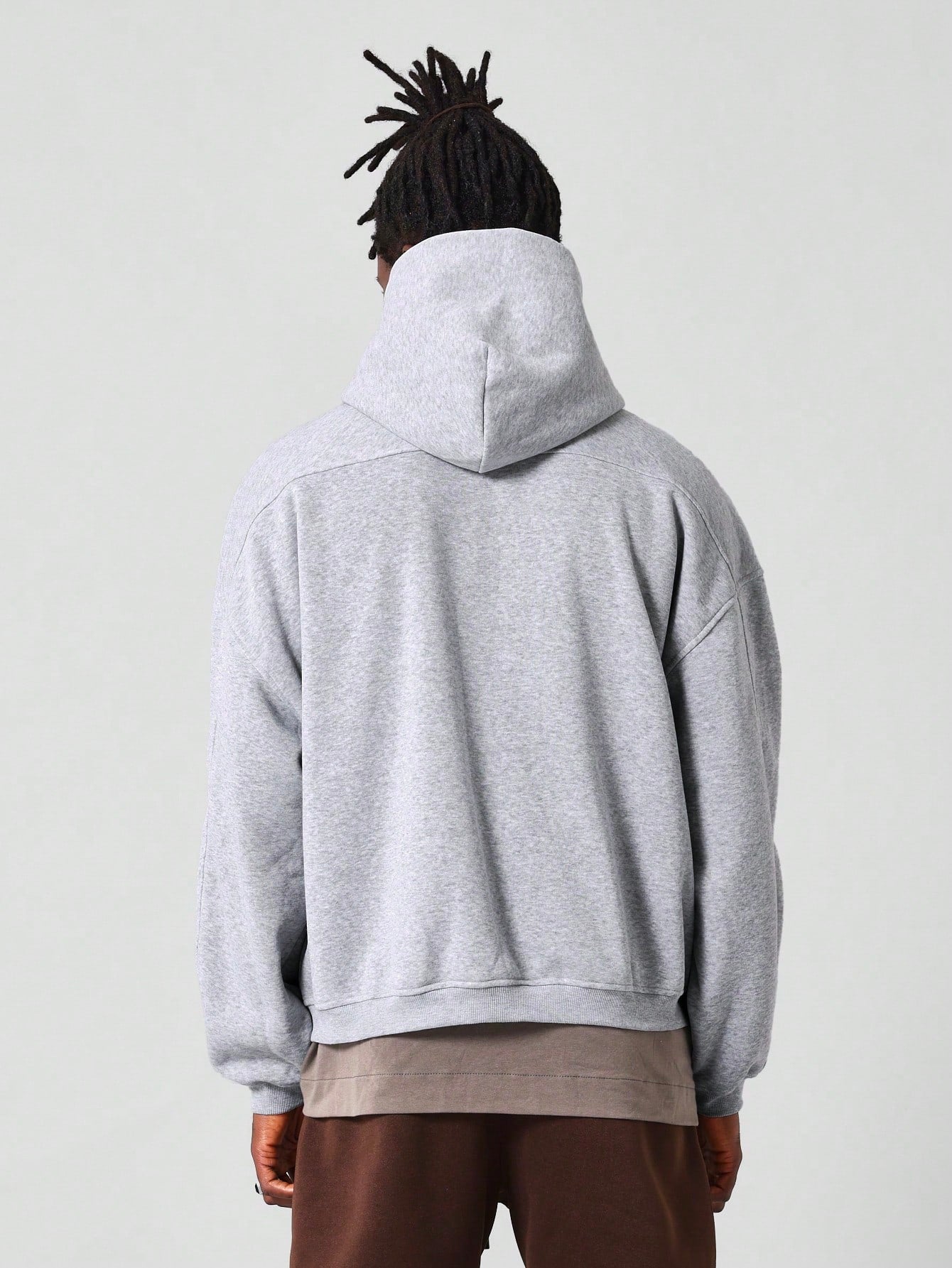 Regular Fit Essential Zip Through Hoodie