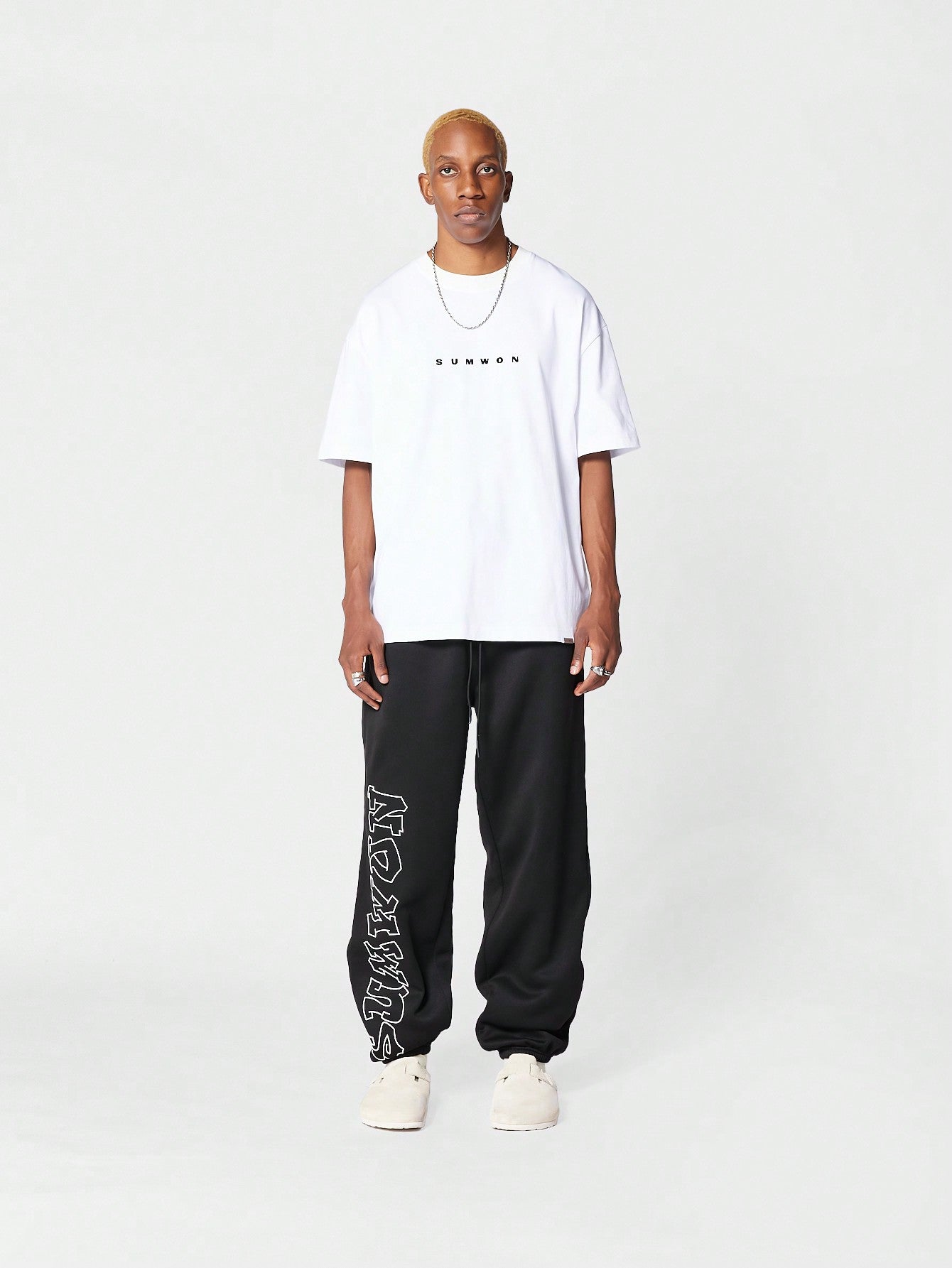 Oversized Jogger With Side Print