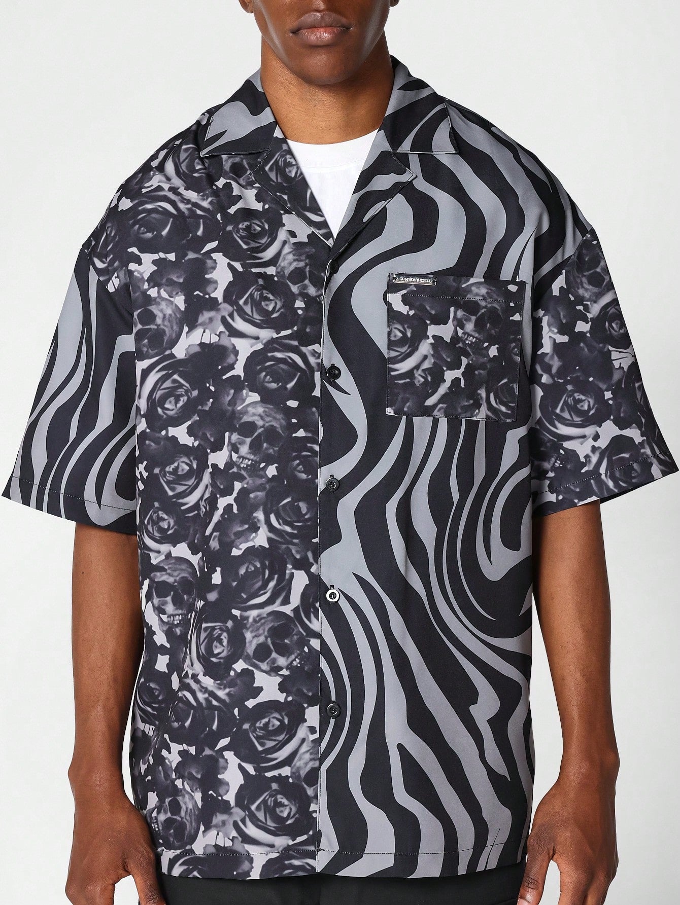 Revere Shirt With All Over Print