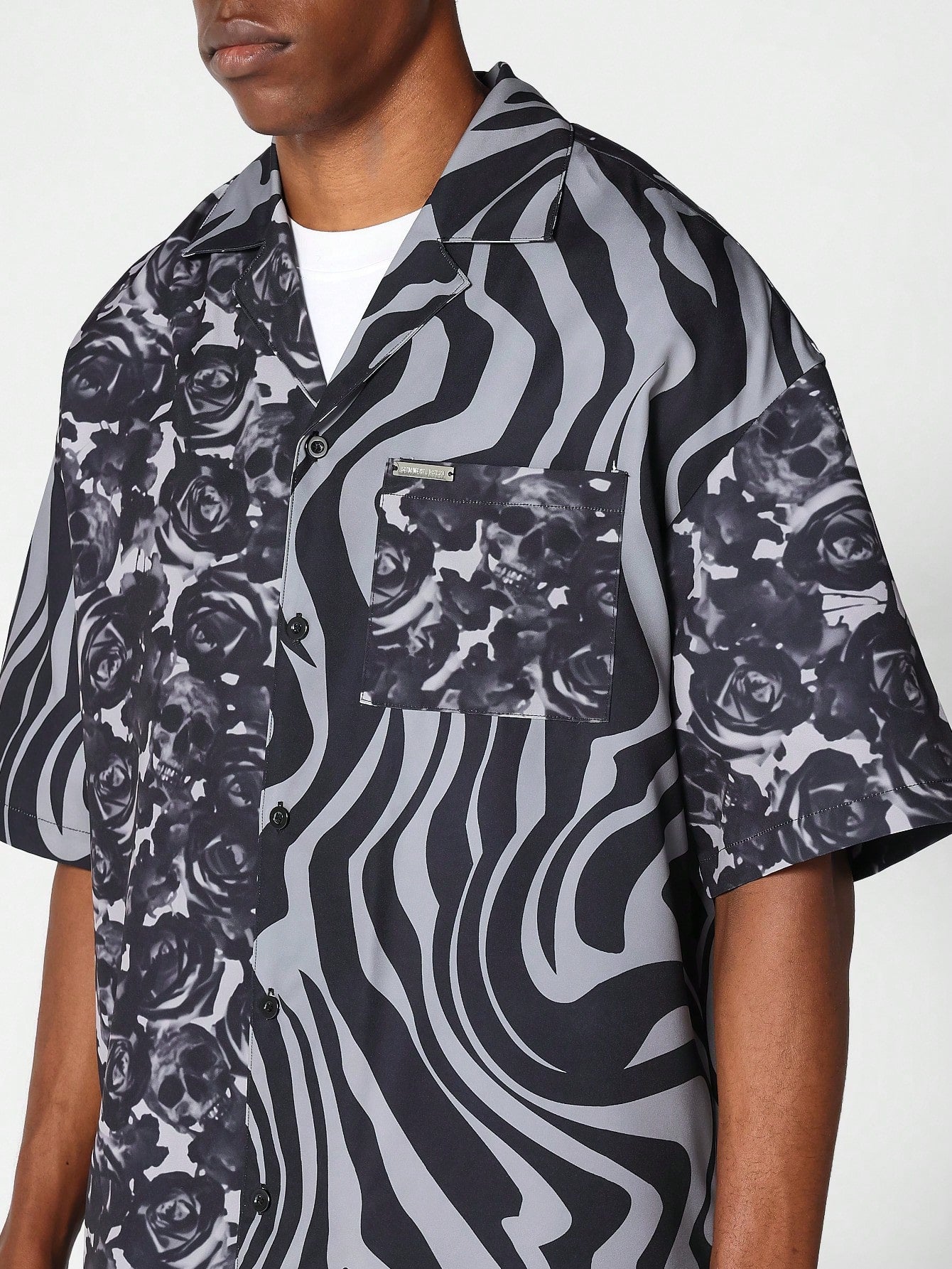 Revere Shirt With All Over Print