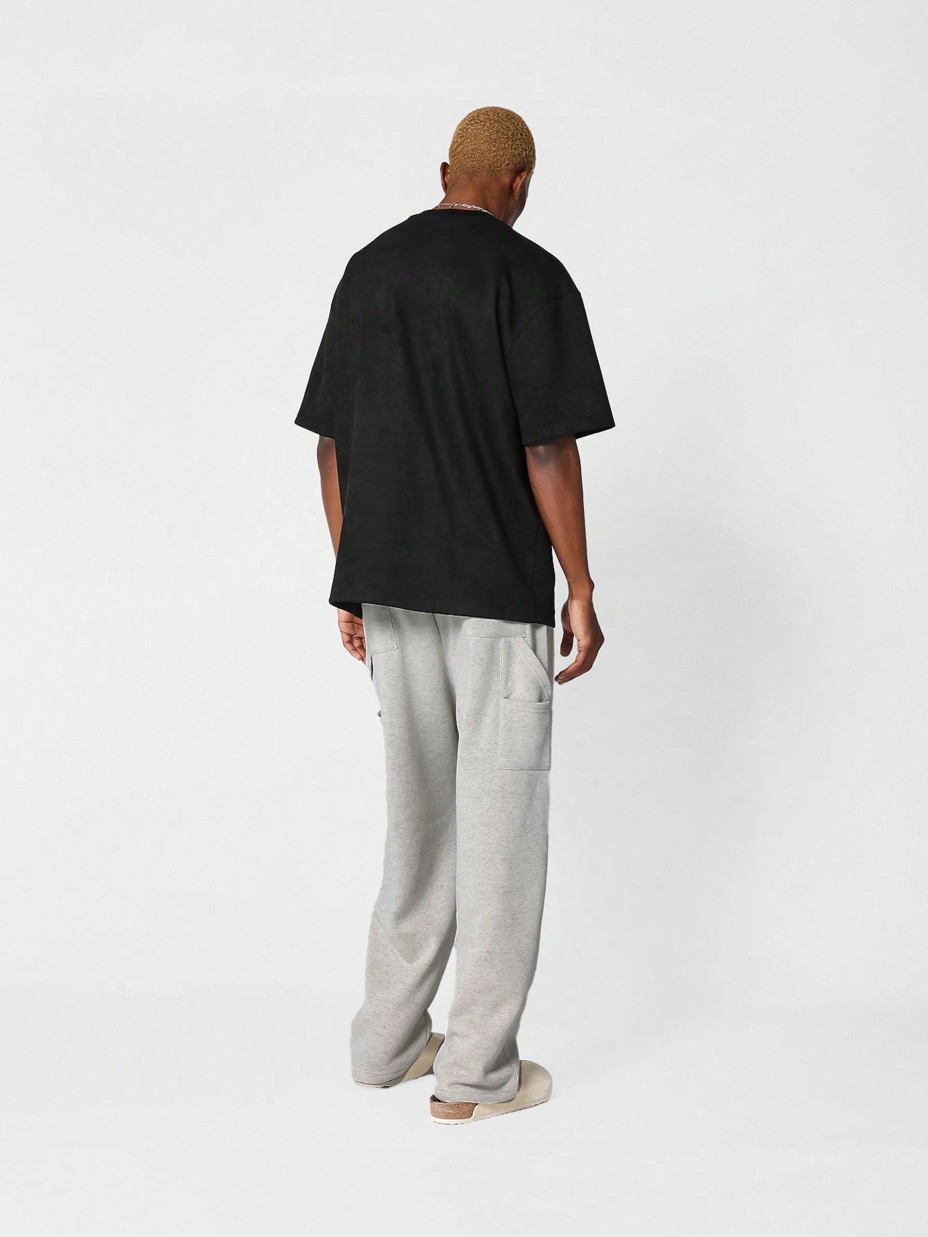 Loose Fit Jogger With Carpenter Details