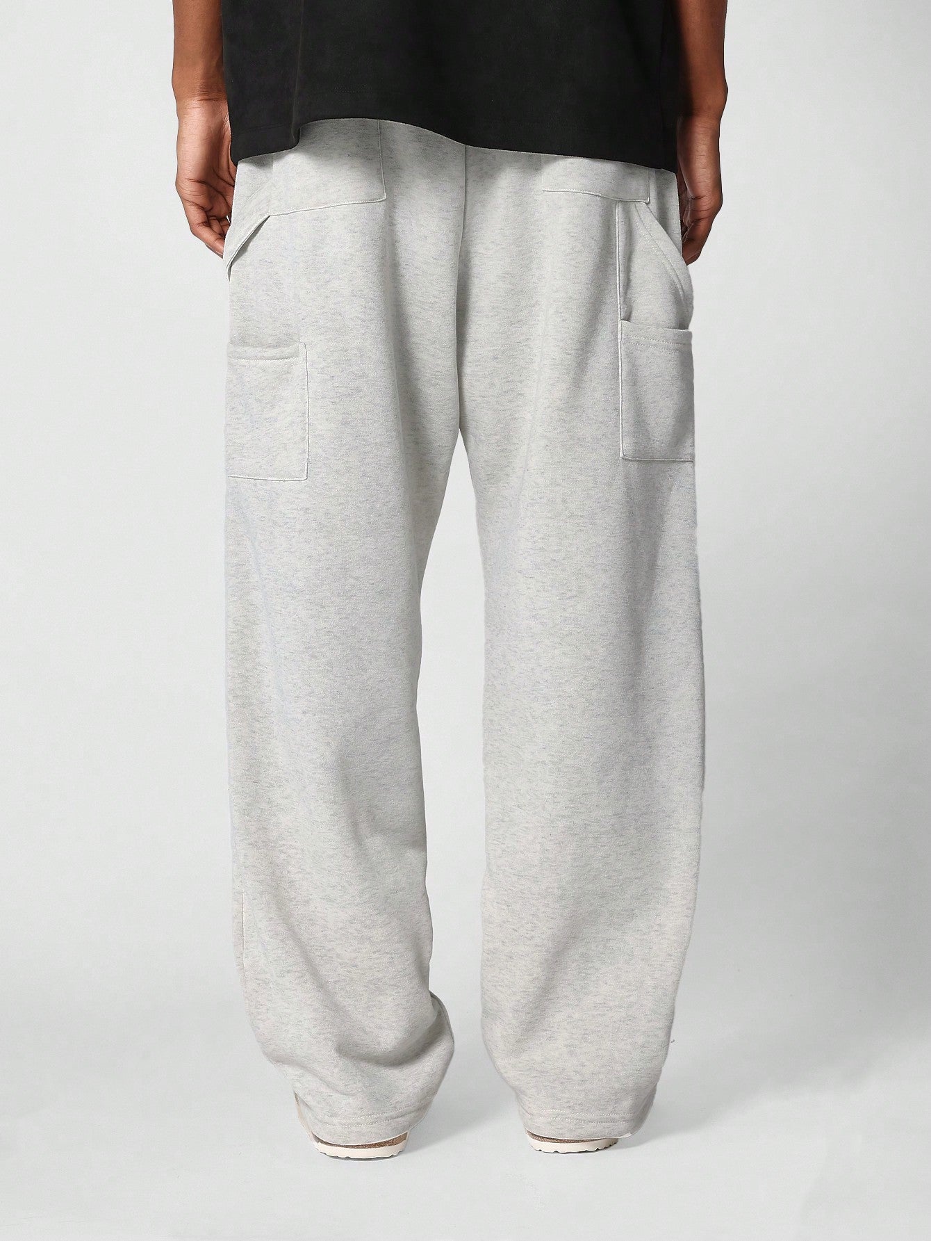 Loose Fit Jogger With Carpenter Details