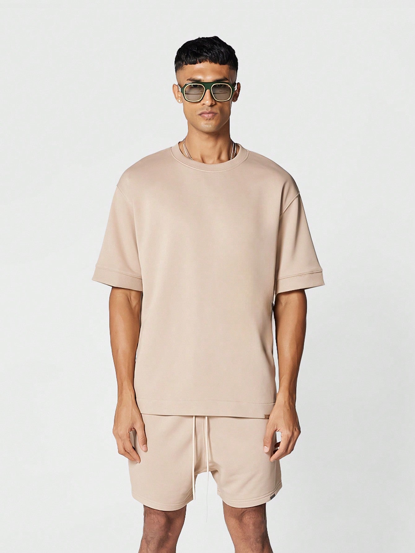 Premium Heavyweight Oversized Tee And Short 2 Piece Set