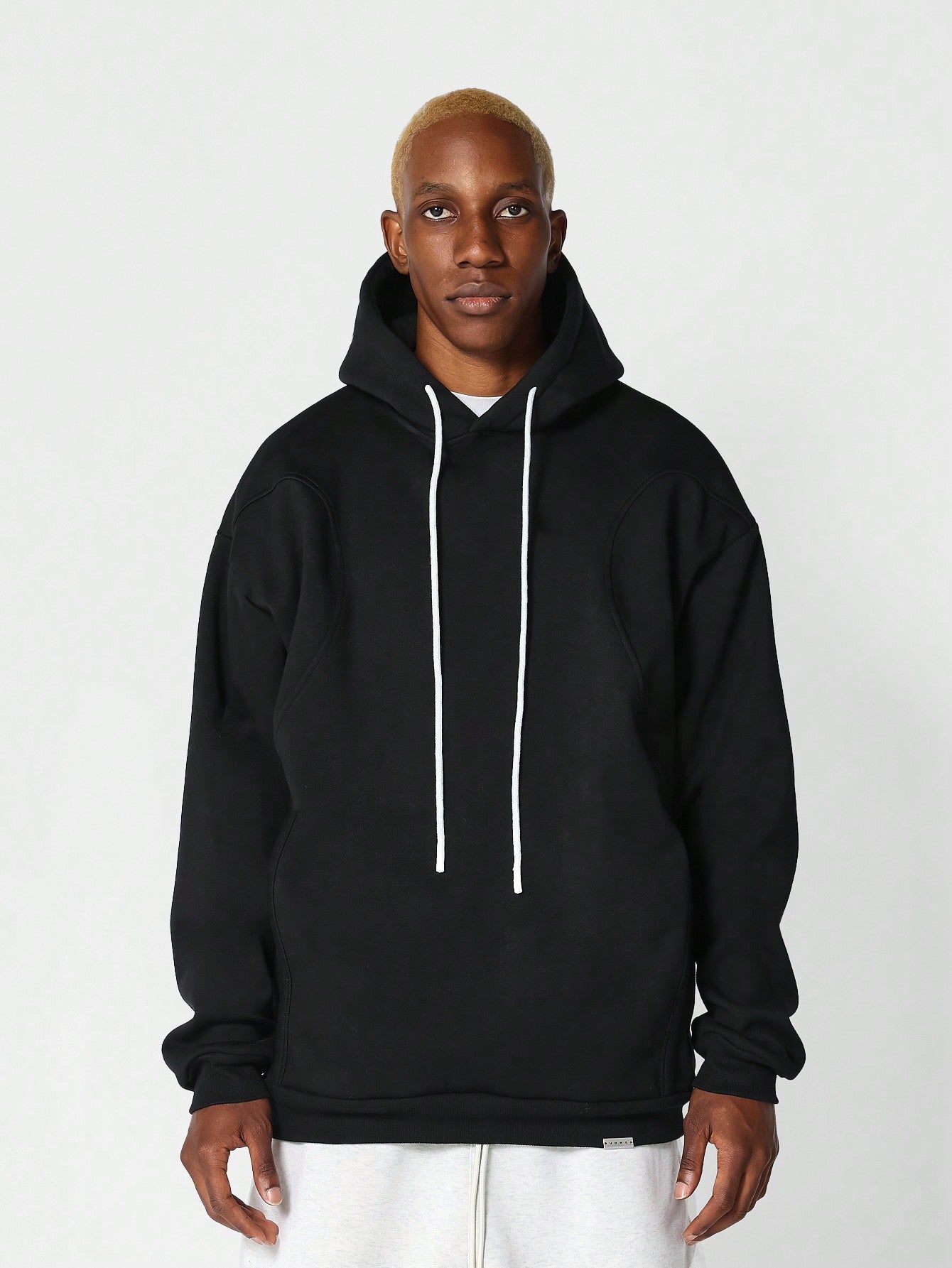 Oversized Fit Overhead Seamed Hoodie