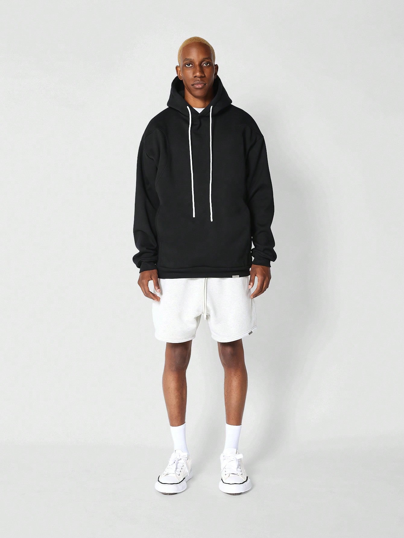 Oversized Fit Overhead Seamed Hoodie