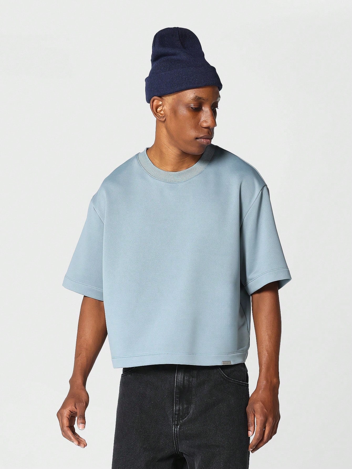 Crop Fit Premium Heavyweight Tee